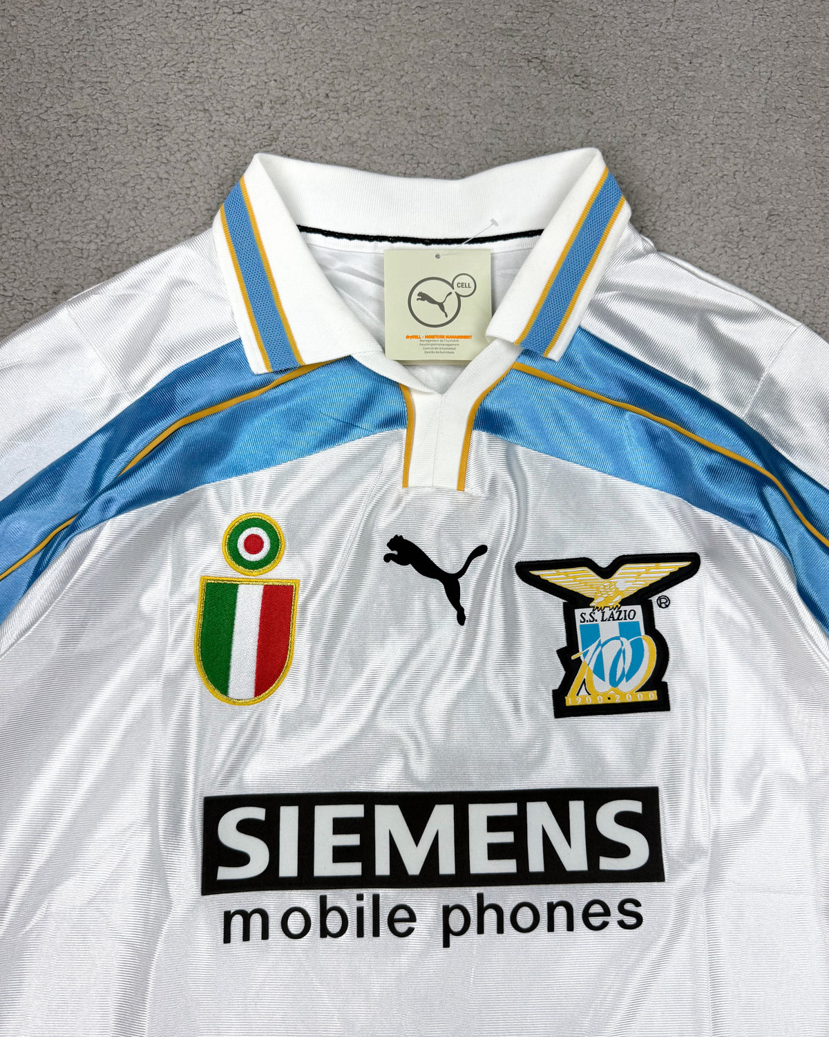 CAMISETA RETRÔ LAZIO 2000 - 2001
