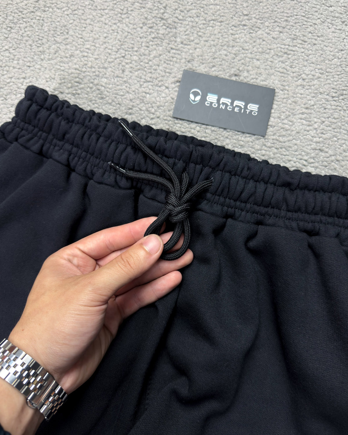 CALÇA NK MOLETOM SWOOSH BORDADA