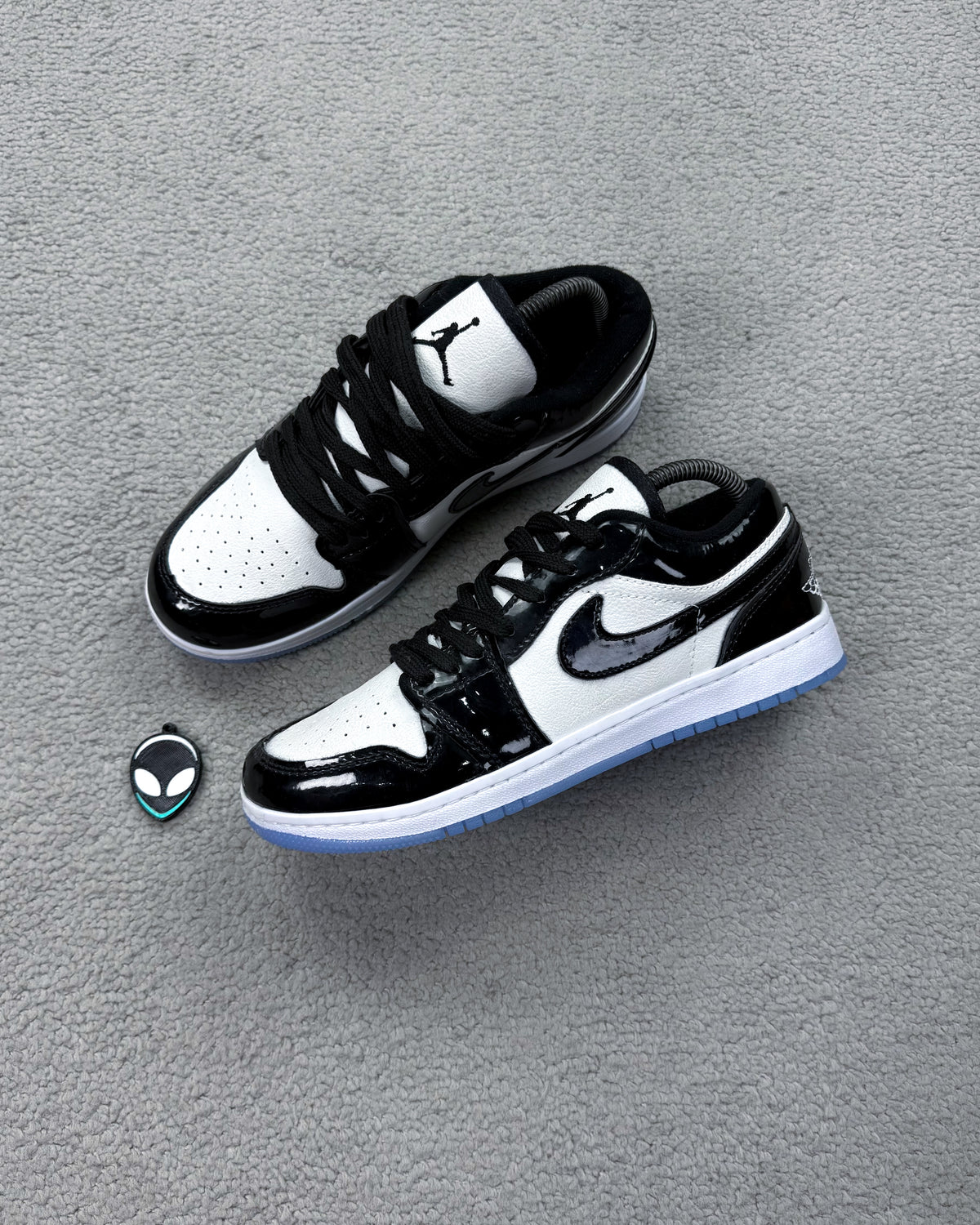 TÊNIS NK DUNK AIR JORDAN VERNIZ