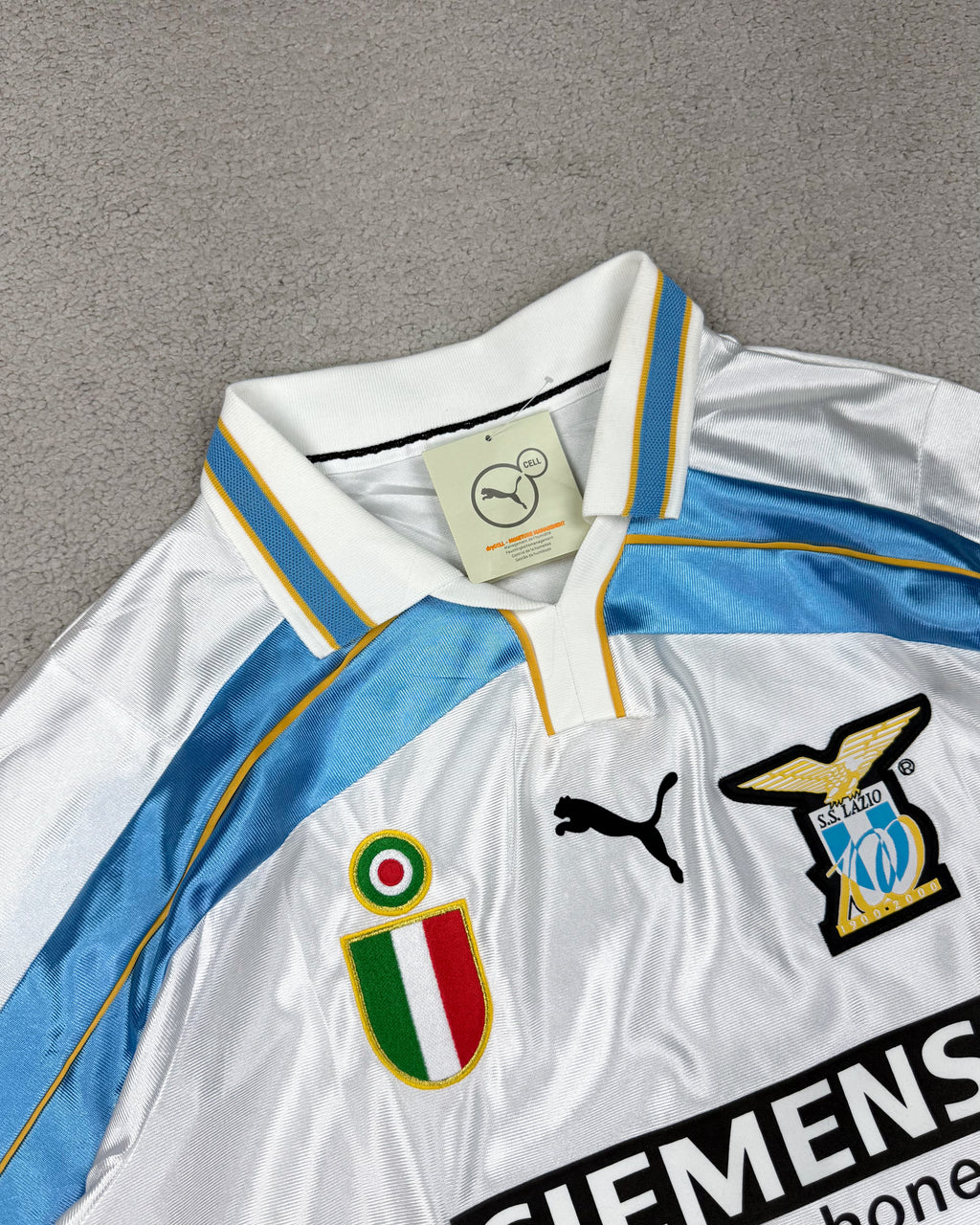 CAMISETA RETRÔ LAZIO 2000 - 2001