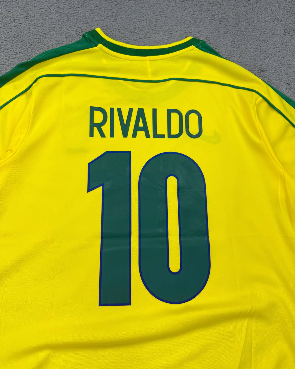 CAMISETA BRASIL RIVALDO COPA 1998