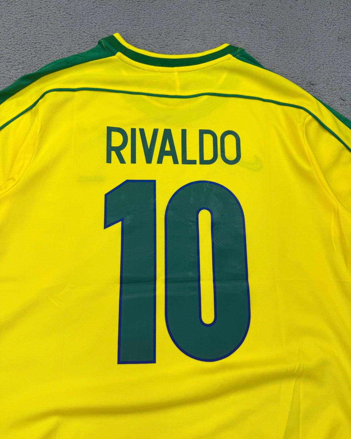 CAMISETA BRASIL RIVALDO COPA 1998