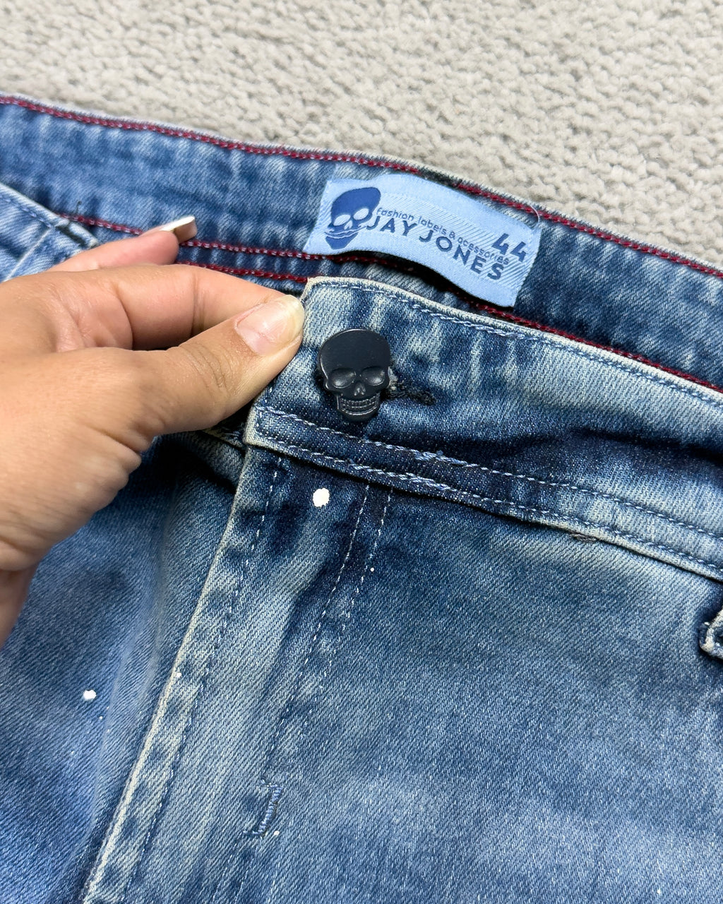 CALÇA JEANS ESTONADA CRUZ