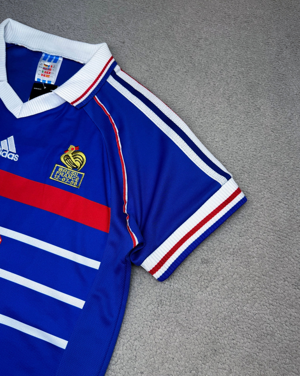 CAMISETA FRANÇA 98 ZIDANE