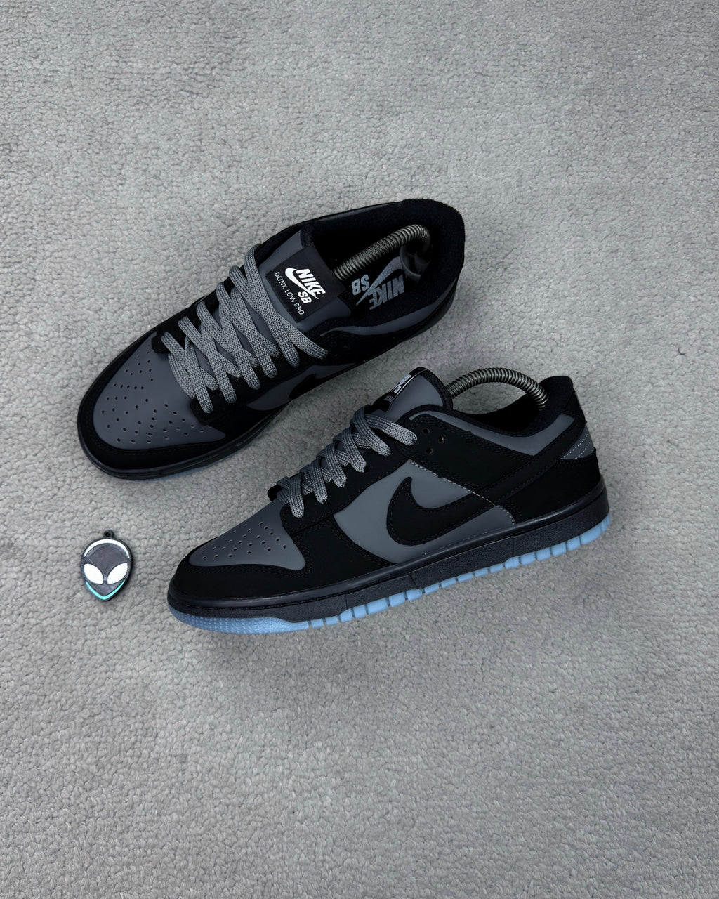 TÊNIS NK DUNK ALL BLACK/BLUE
