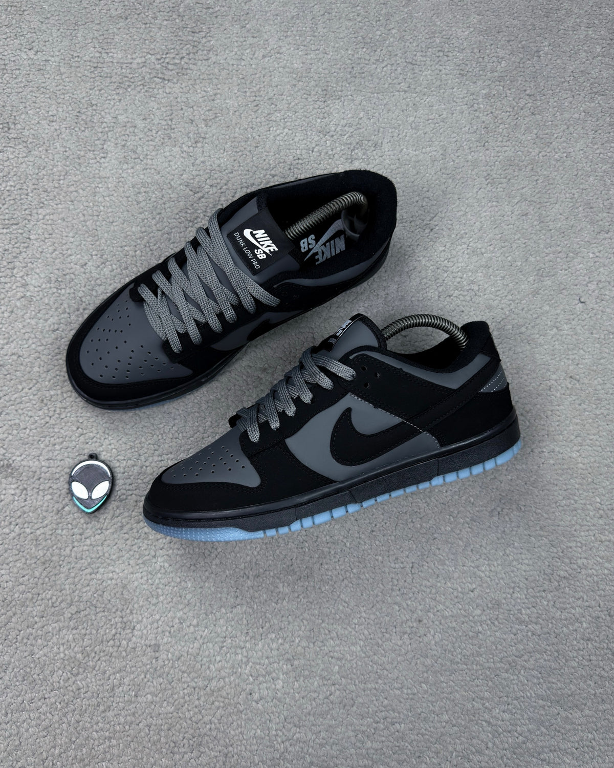 TÊNIS NK DUNK ALL BLACK/BLUE