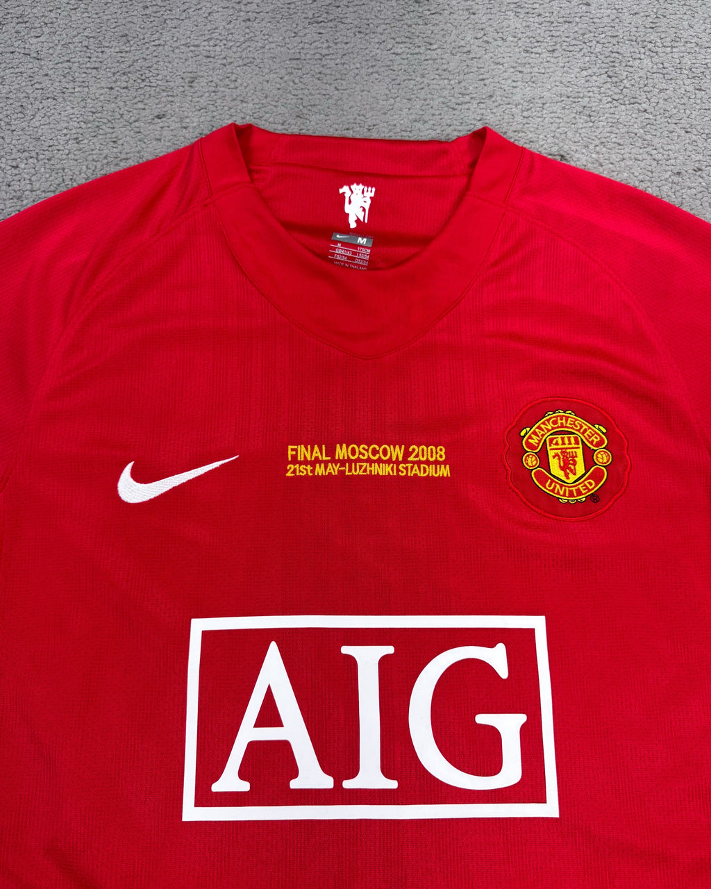 CAMISETA RETRÔ MANCHESTER UNITED CR7 2008