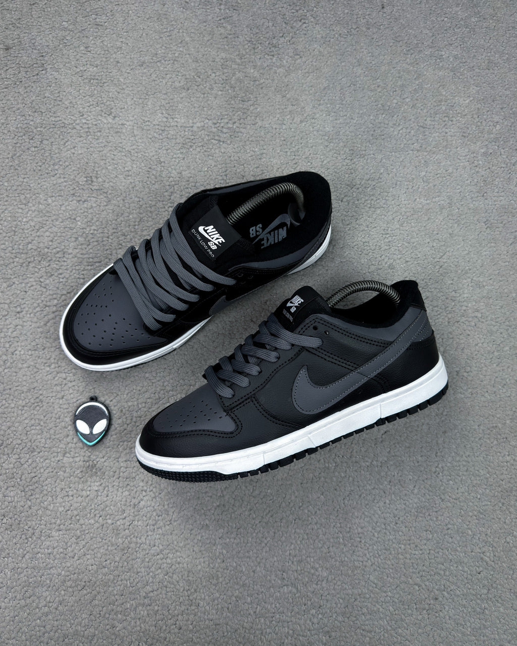 TÊNIS NK DUNK ALL BLACK/GRAY