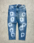 CALÇA JEANS ESTONADA CRUZ
