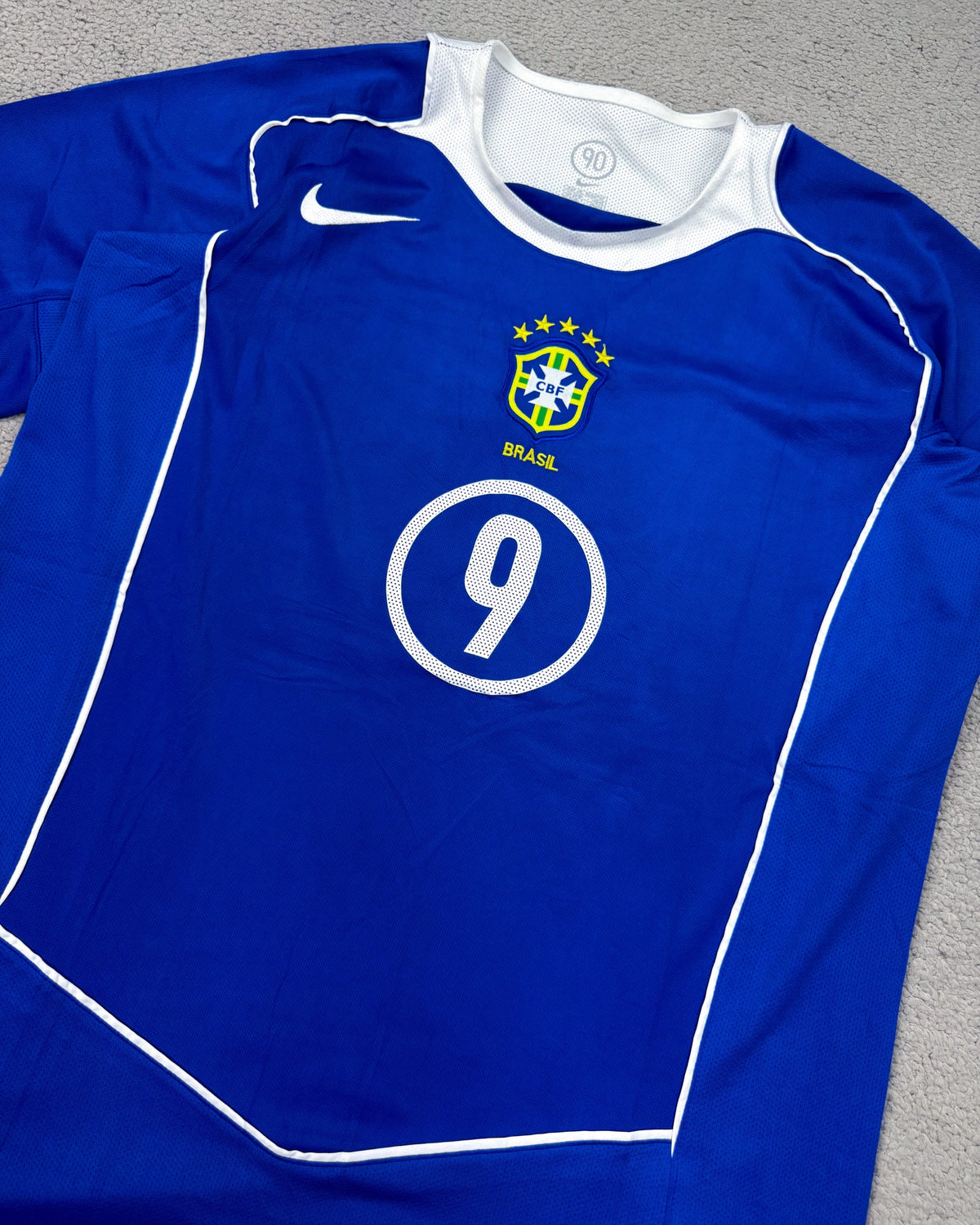 CAMISETA BRASIL RONALDO 2004/2005