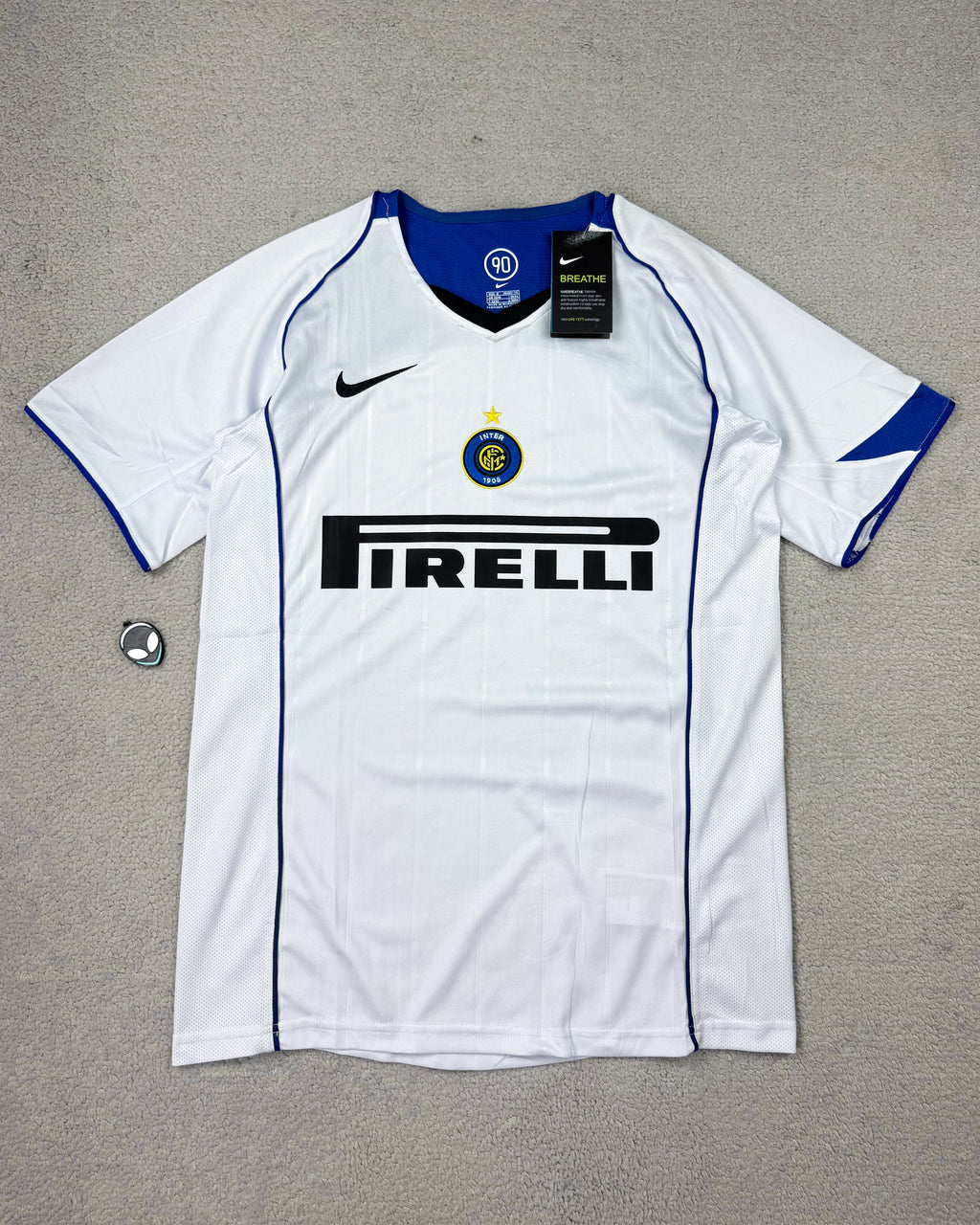 CAMISETA INTER DE MILÃO ADRIANO IMPERADOR 2004/2005