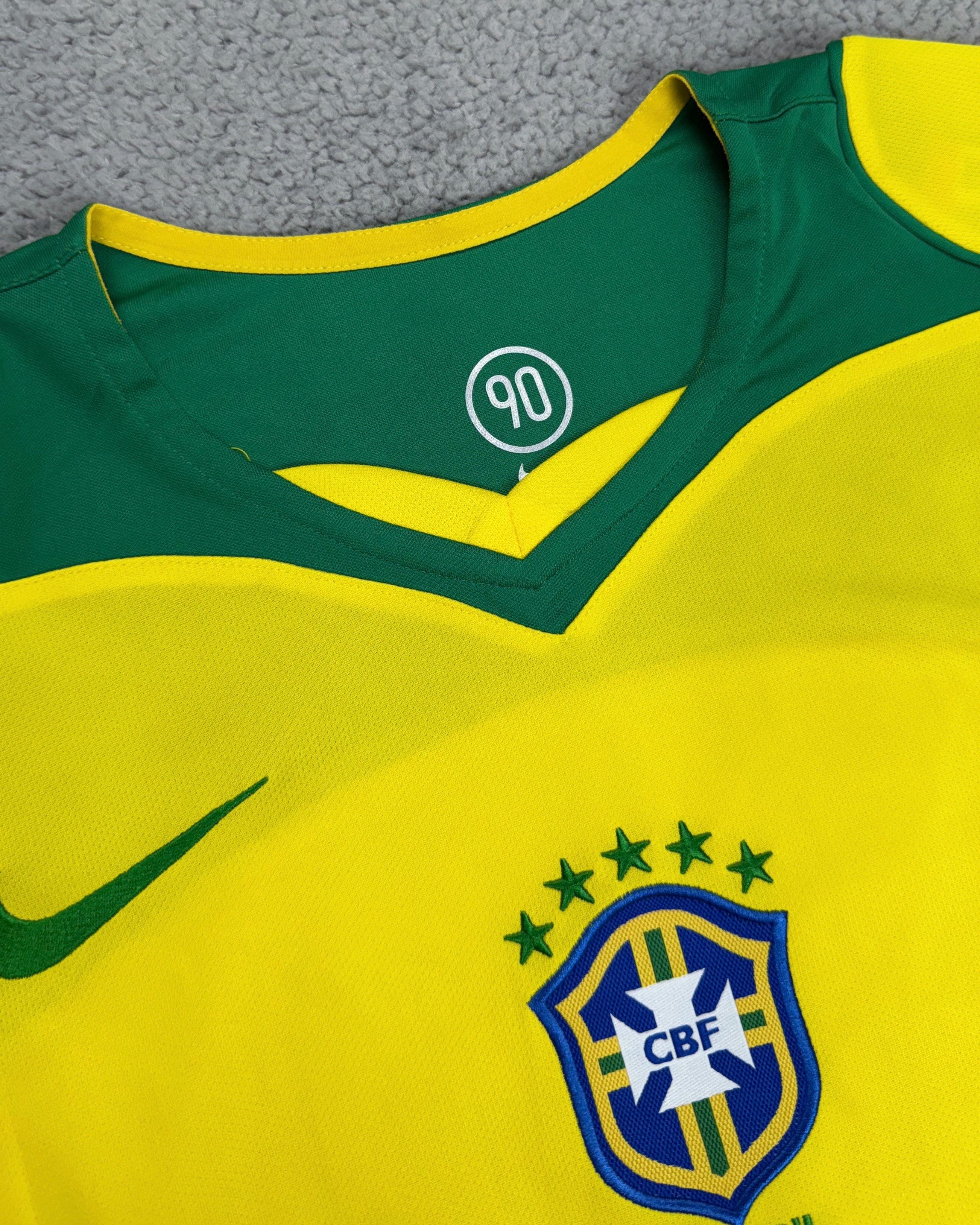 CAMISA RETRÔ BRASIL TOTAL 90 RONALDO 2004/2005