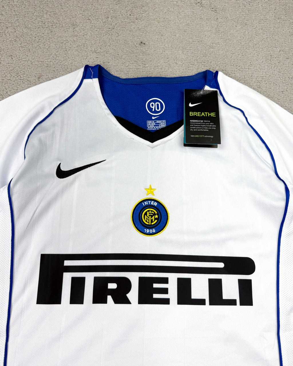 CAMISETA INTER DE MILÃO ADRIANO IMPERADOR 2004/2005