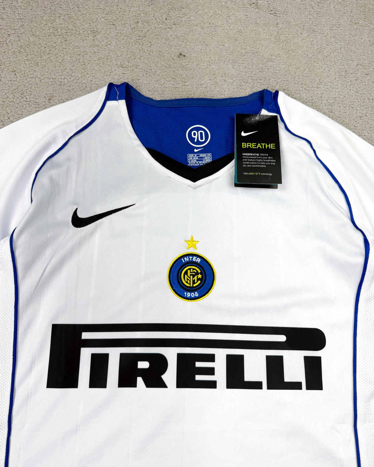 CAMISETA INTER DE MILÃO ADRIANO IMPERADOR 2004/2005