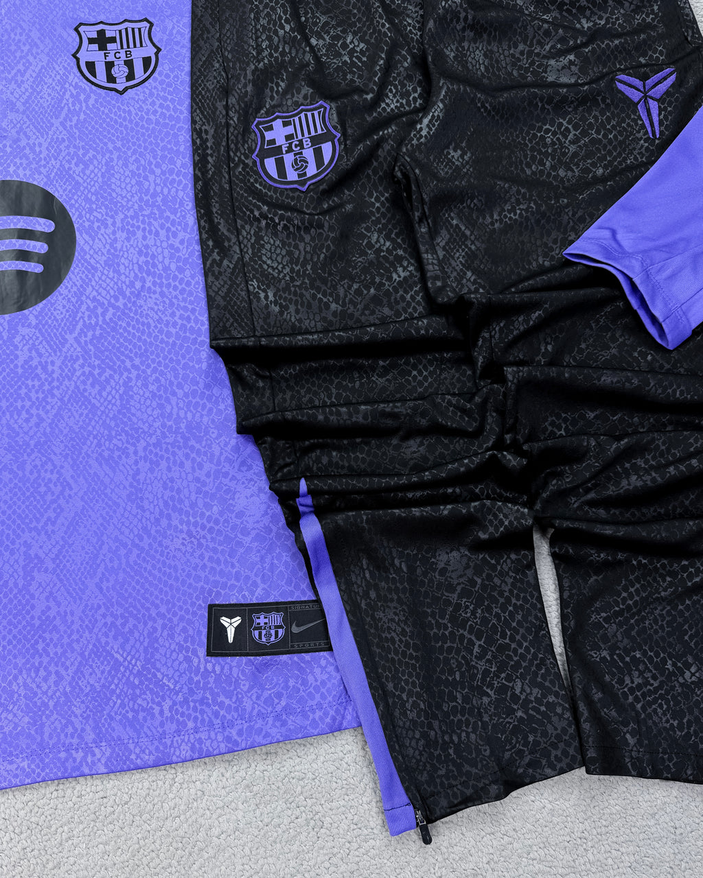 CONJUNTO TREINO BARCELONA - ROXO