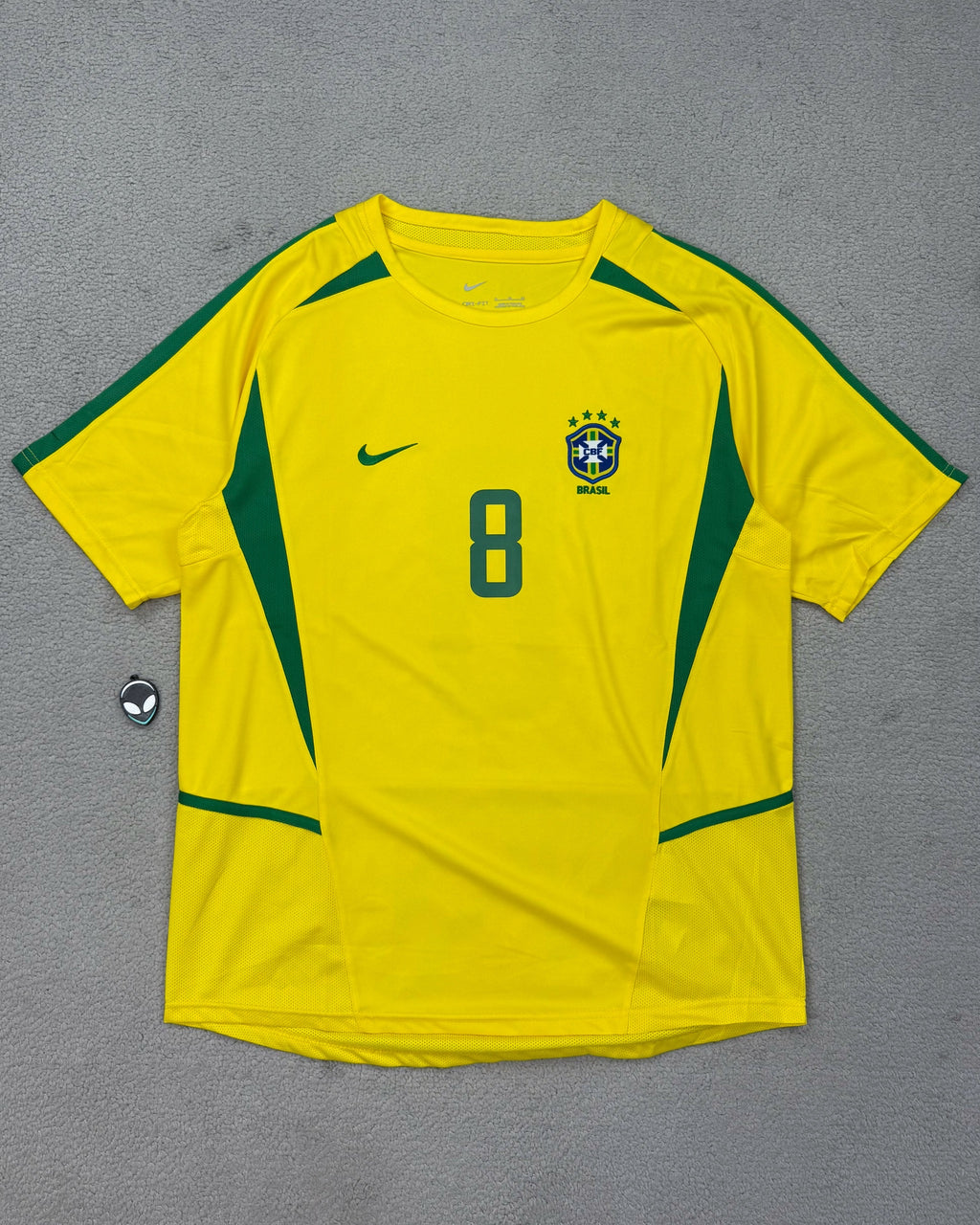 CAMISETA BRASIL KAKÁ COPA 2002