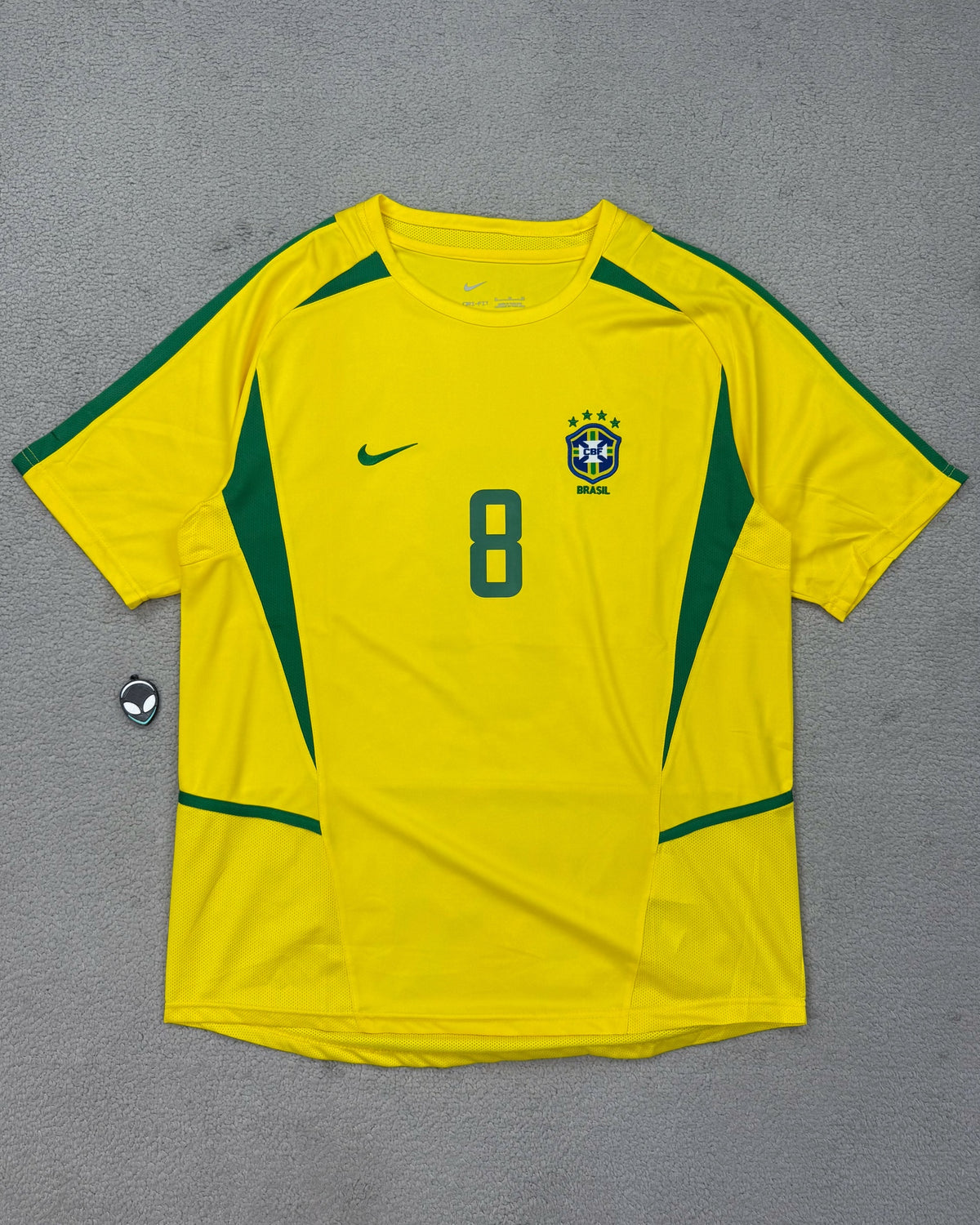 CAMISETA BRASIL KAKÁ COPA 2002
