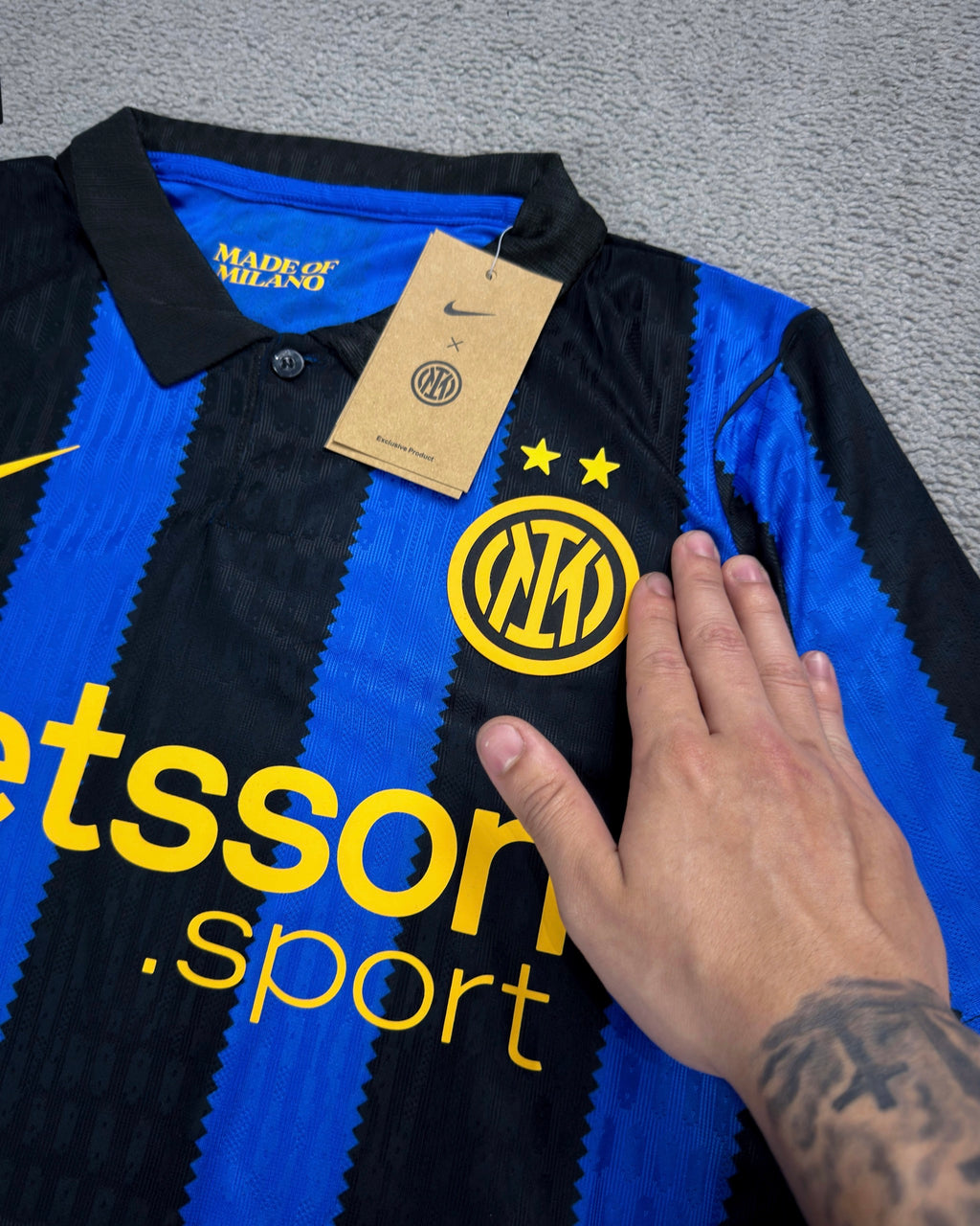 CAMISETA INTER DE MILÃO 2026