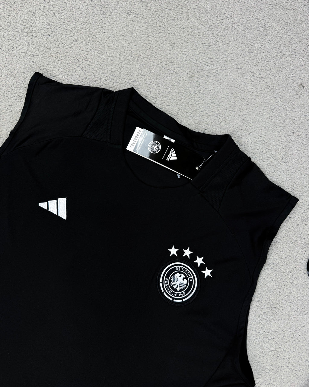 CONJUNTO TREINO VERÃO ALEMANHA PRETO/ROXO