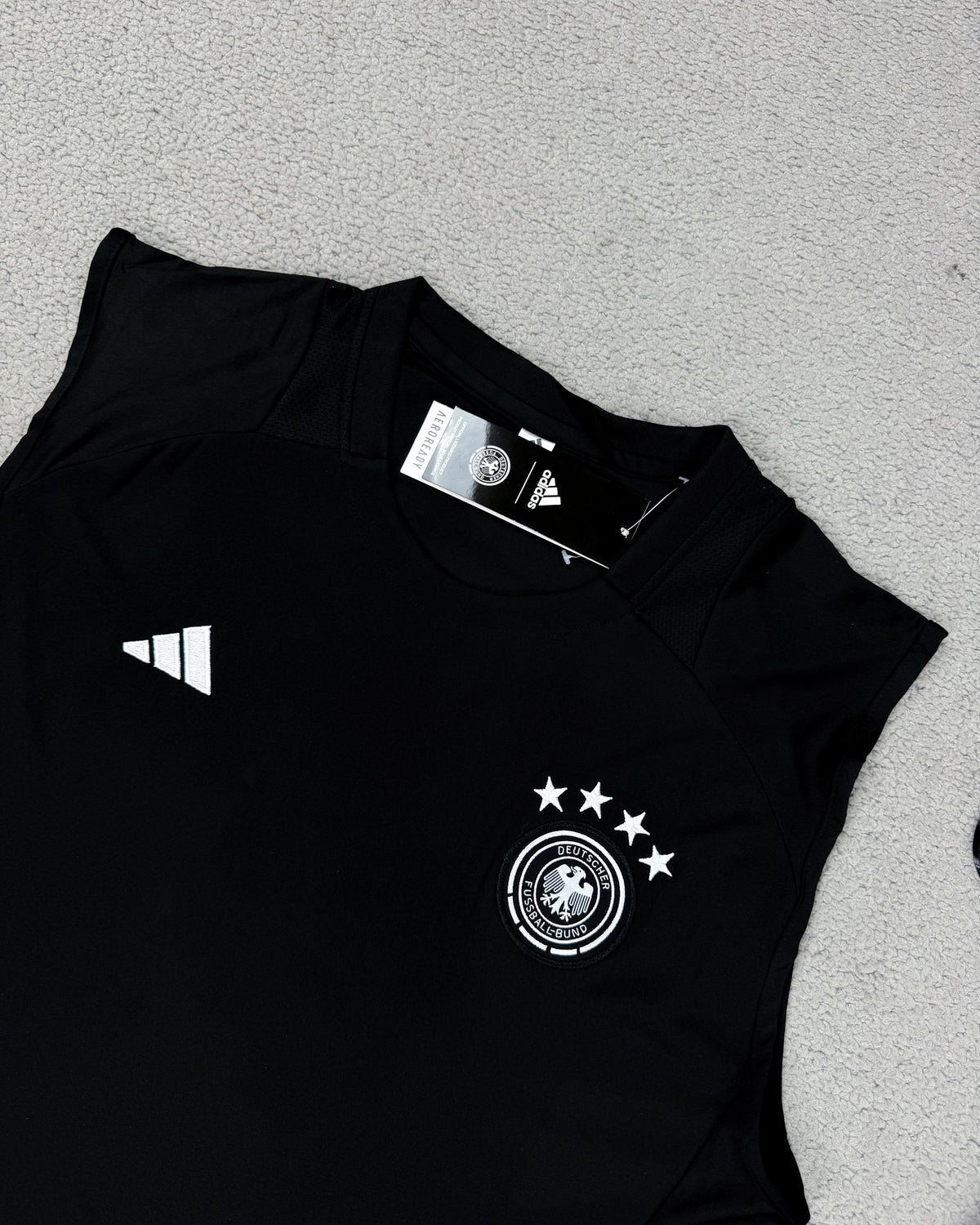CONJUNTO TREINO VERÃO ALEMANHA PRETO/ROXO