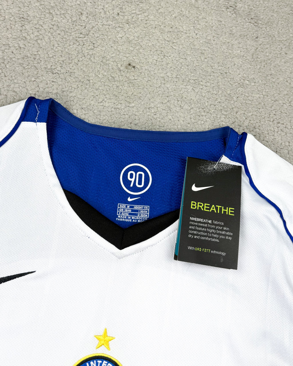 CAMISETA INTER DE MILÃO ADRIANO IMPERADOR 2004/2005
