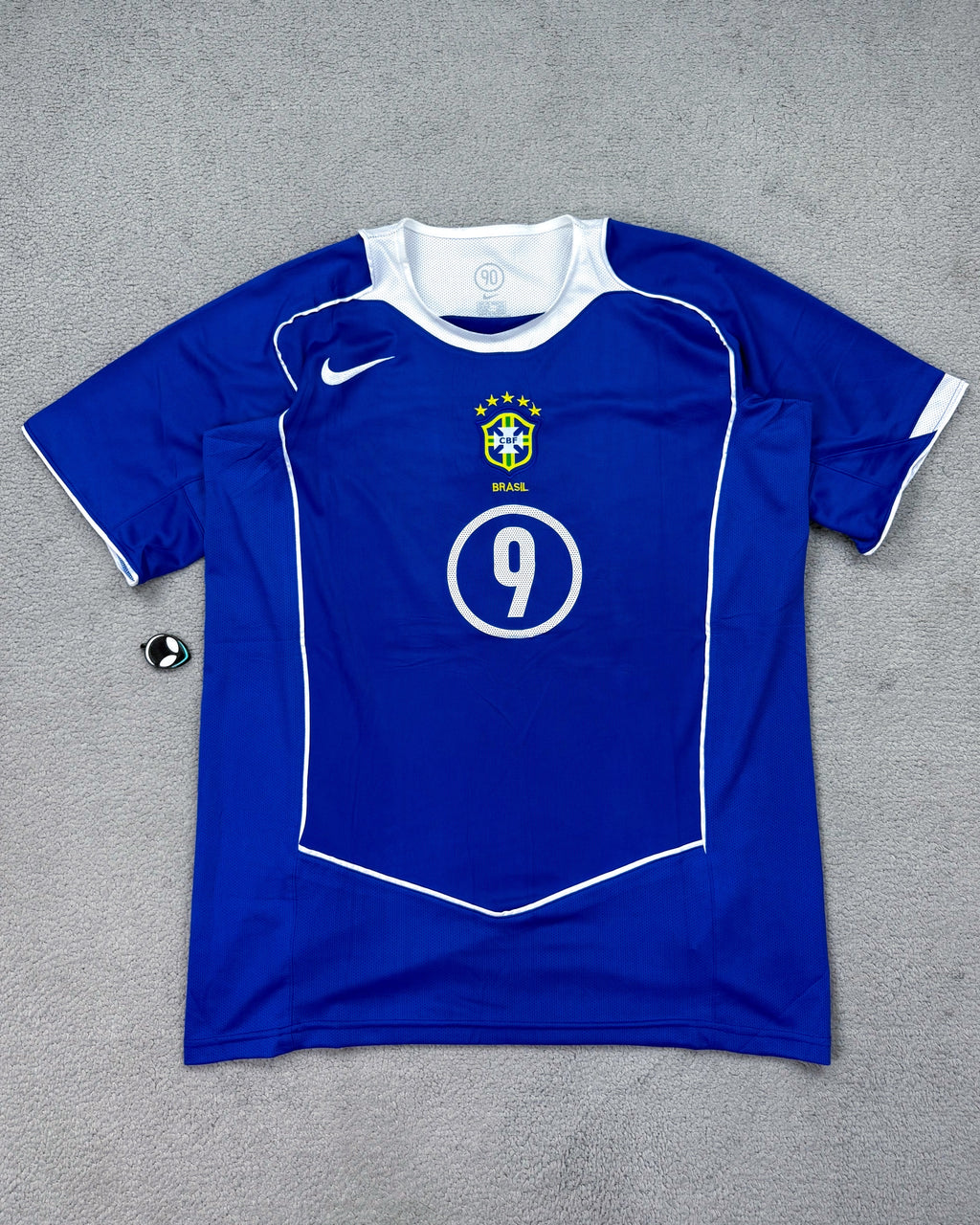 CAMISETA BRASIL RONALDO 2004/2005