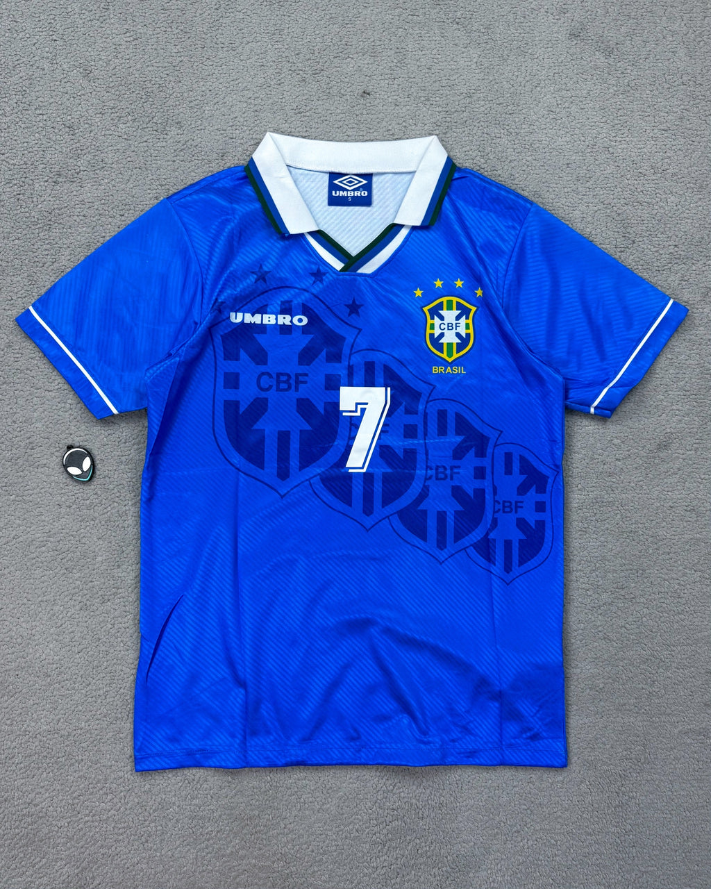 CAMISETA RETRÔ BRASIL BEBETO COPA 1994