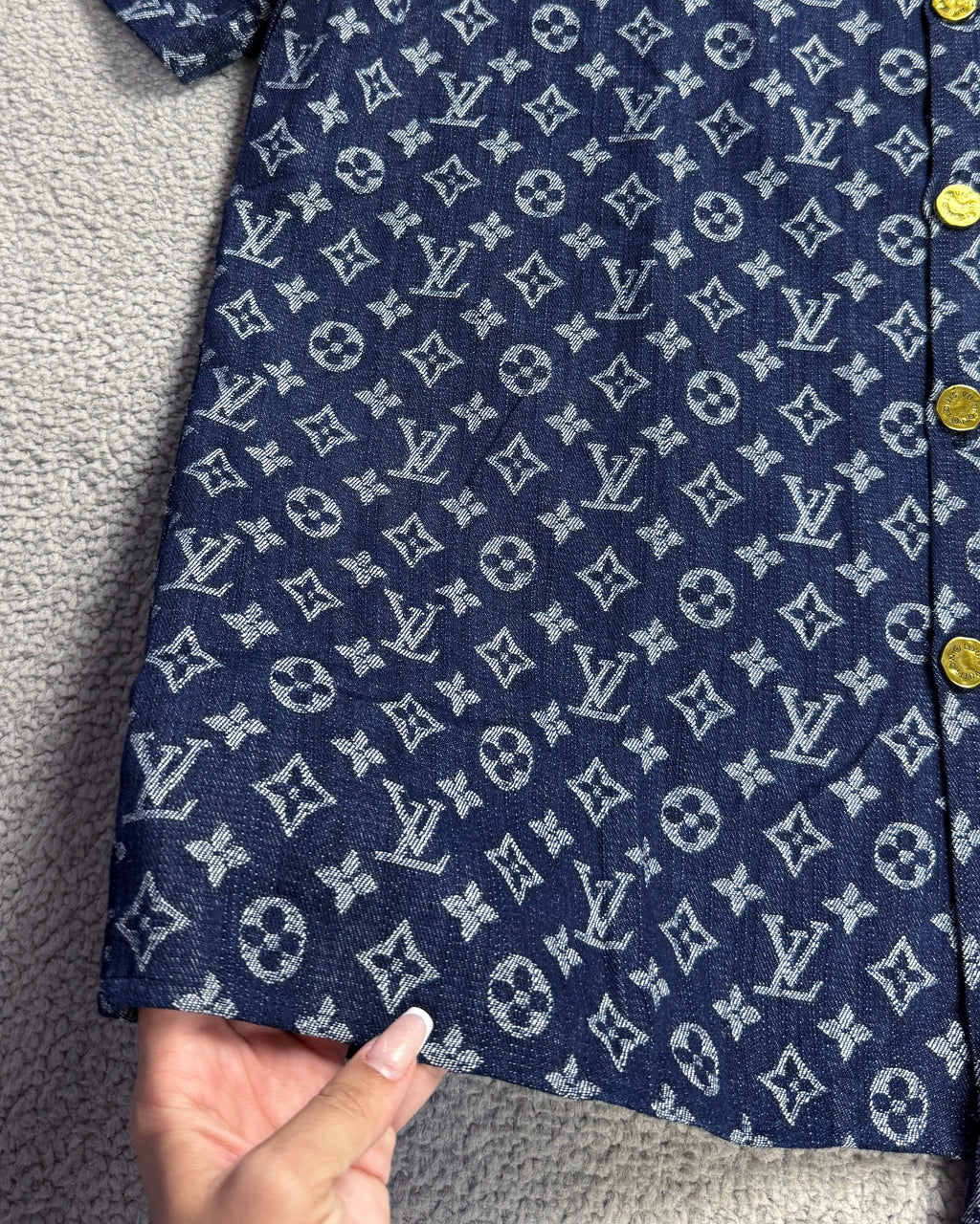 CONJUNTO LV JEANS