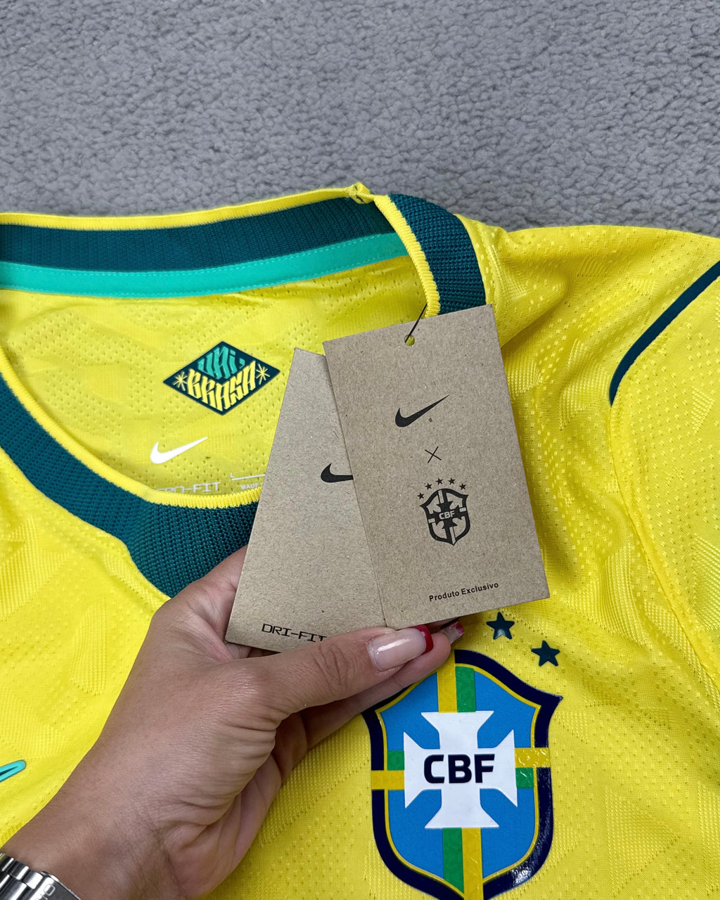 CAMISA I SELEÇÃO BRASILEIRA VINI JR 2026 - JOGADOR