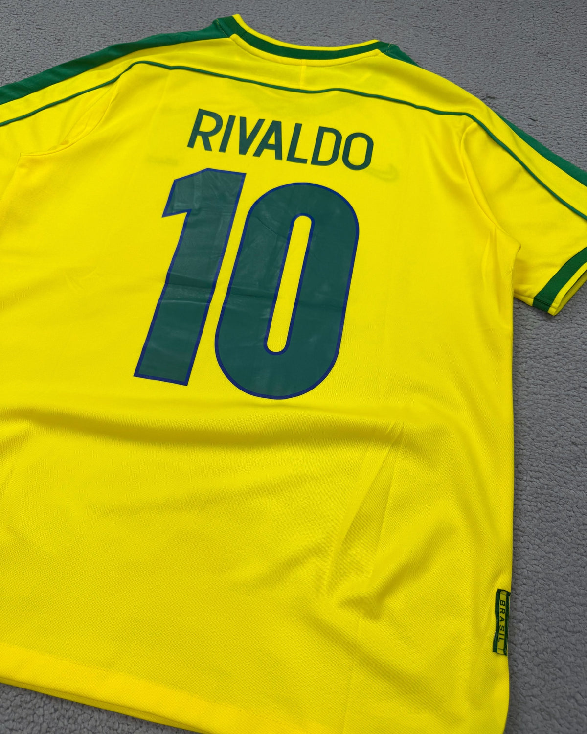 CAMISETA BRASIL RIVALDO COPA 1998