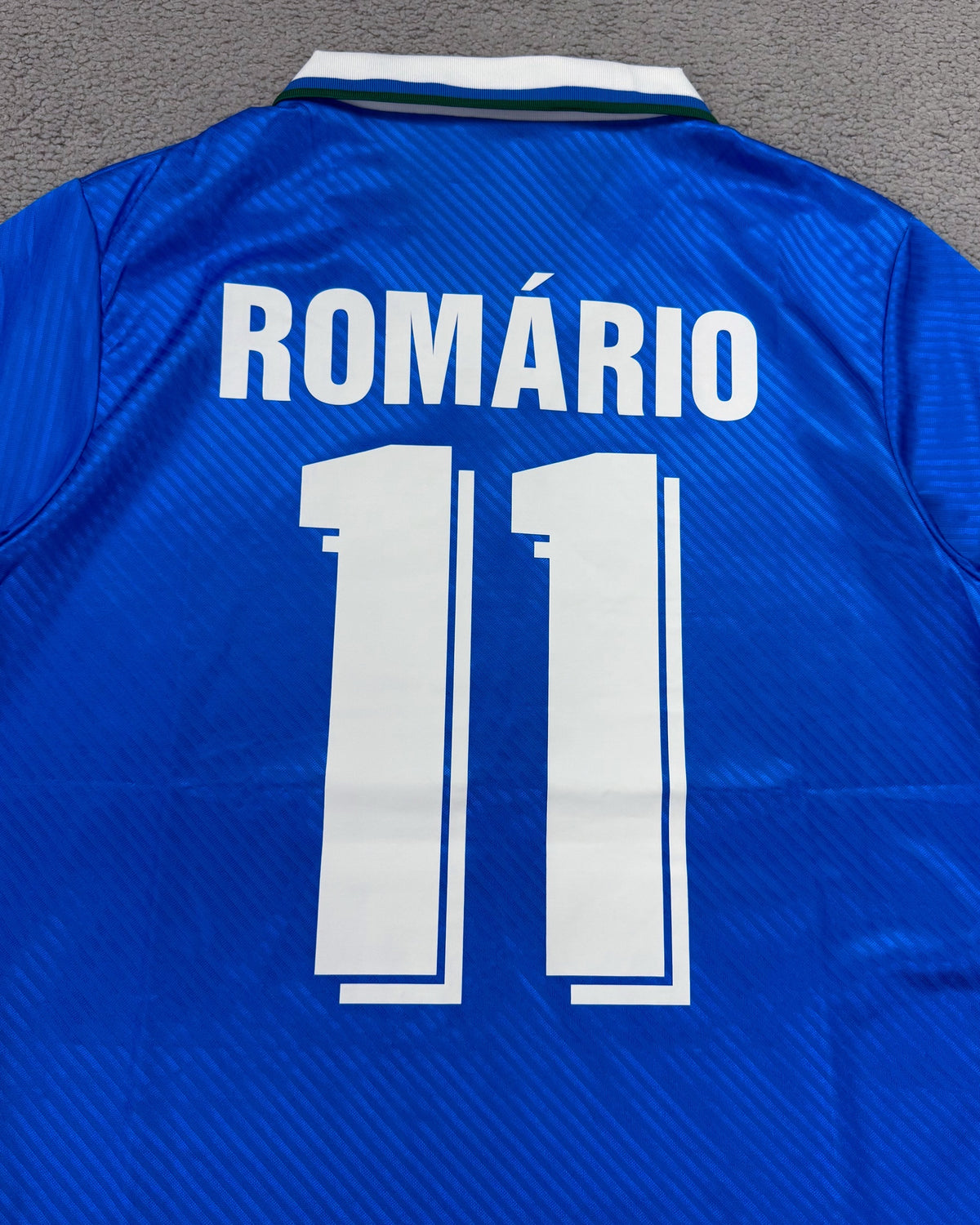 CAMISETA RETRÔ BRASIL ROMÁRIO COPA 1994