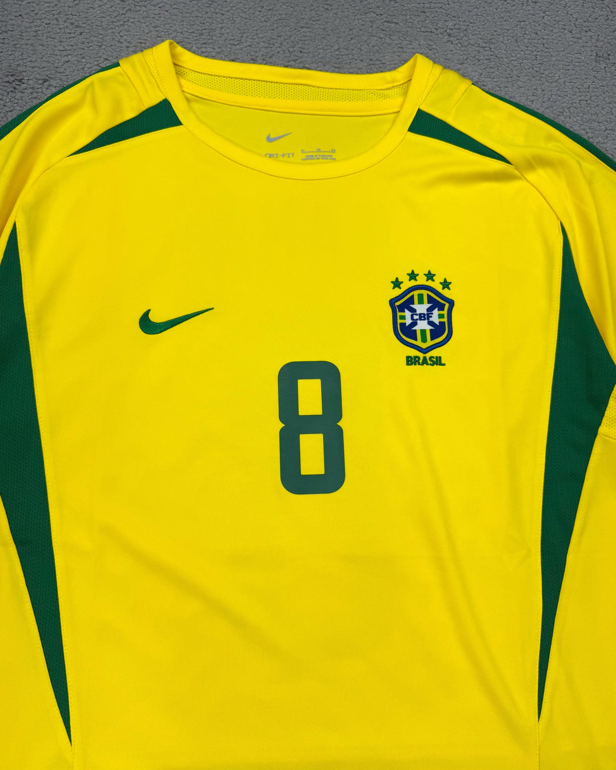 CAMISETA BRASIL KAKÁ COPA 2002