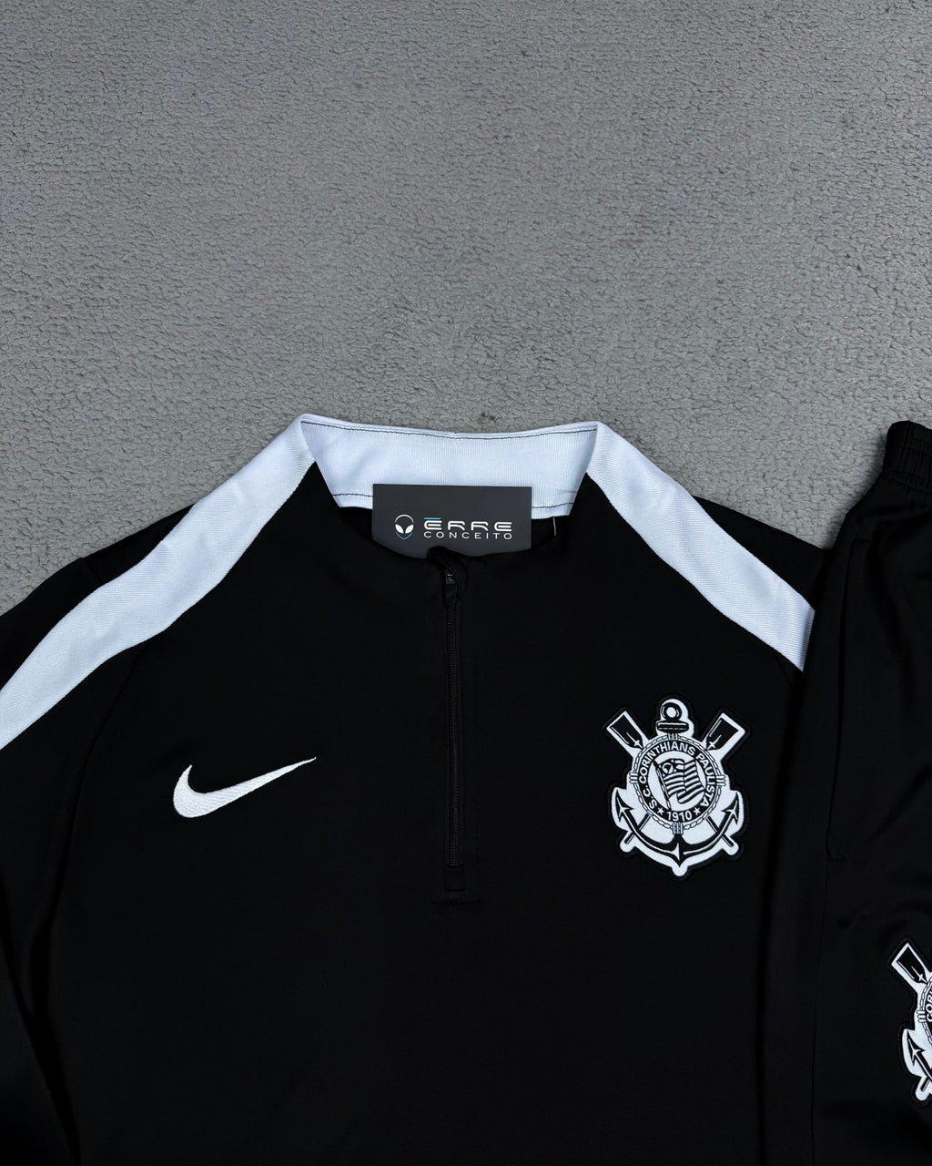 CONJUNTO CORINTHIANS PRETO/BRANCO