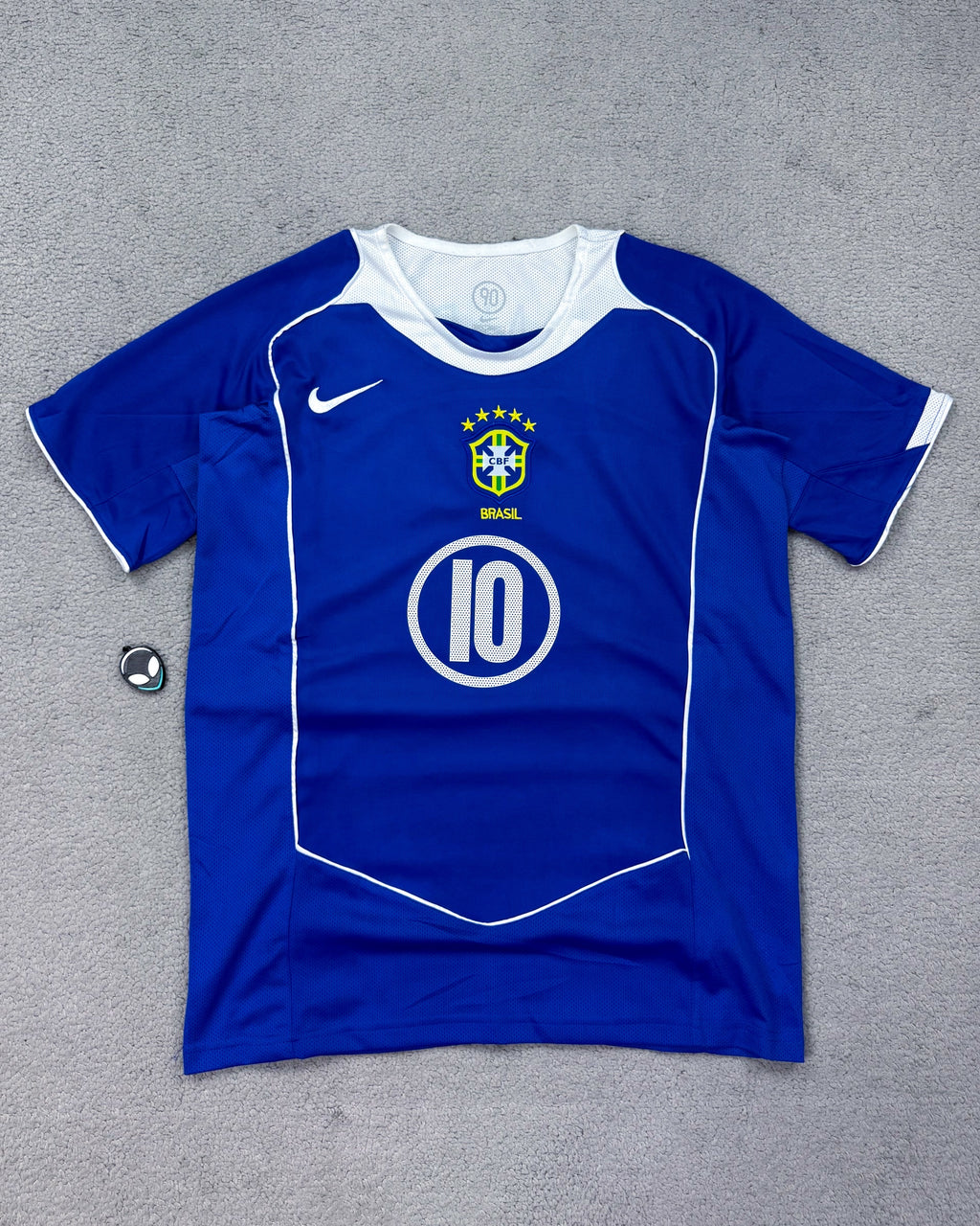 CAMISETA BRASIL RONALDINHO 2004/2005