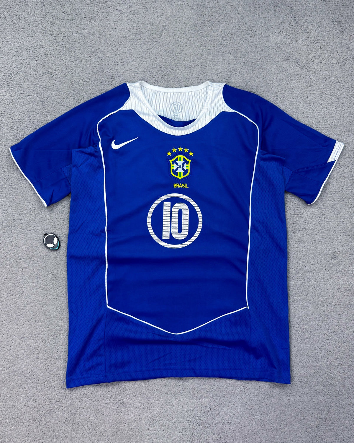 CAMISETA BRASIL RONALDINHO 2004/2005