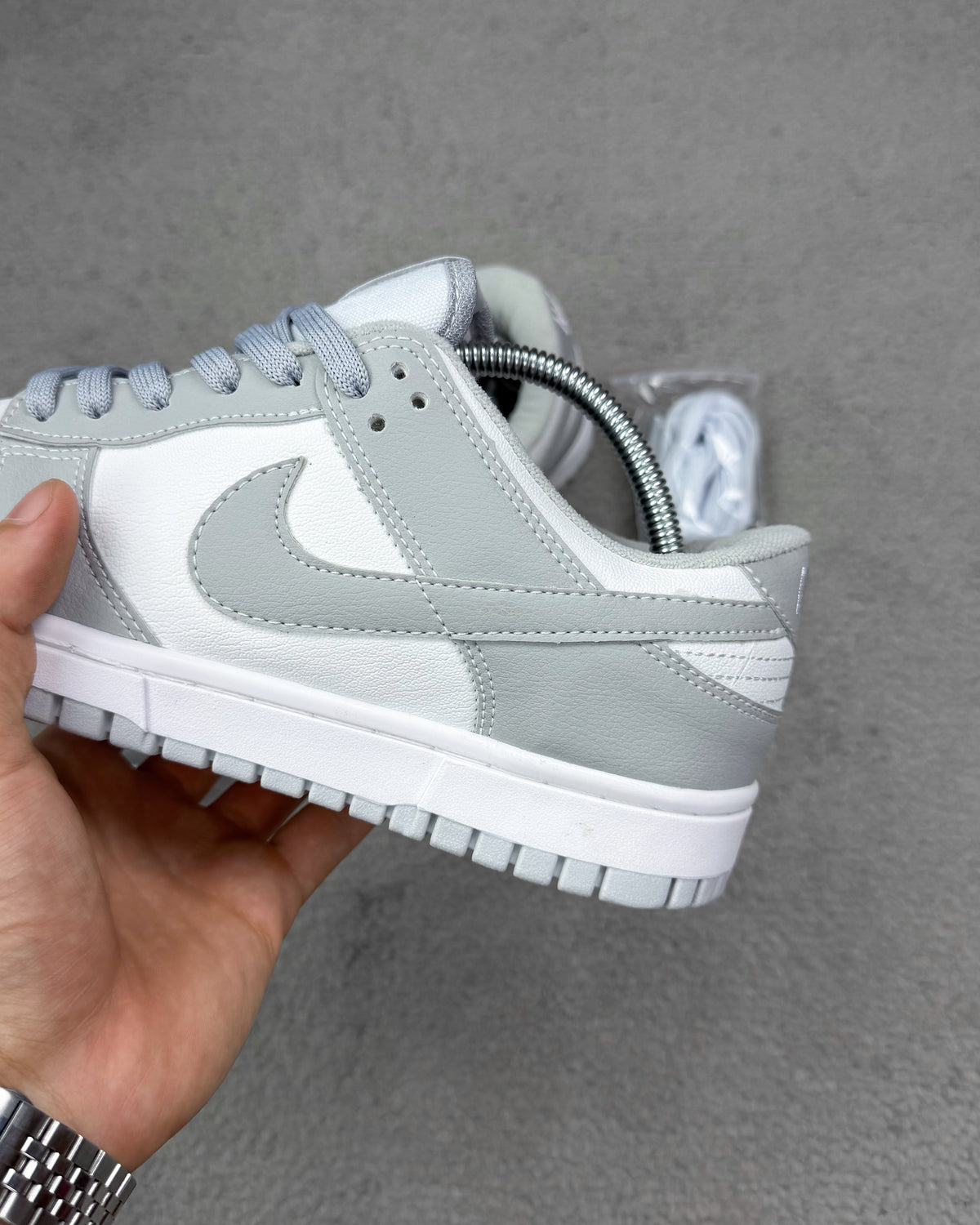 TÊNIS NK DUNK GREY FOG