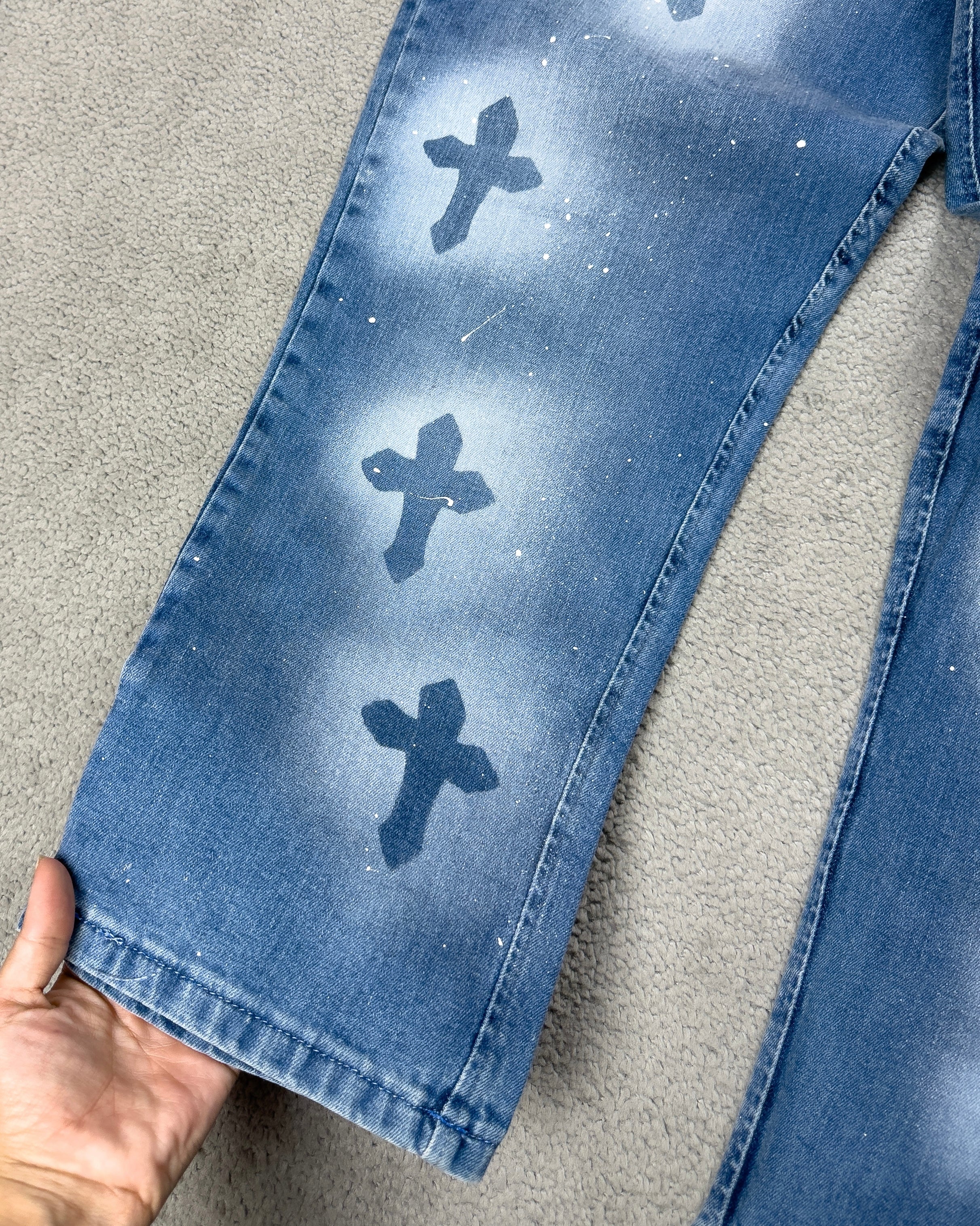 CALÇA JEANS ESTONADA CRUZ