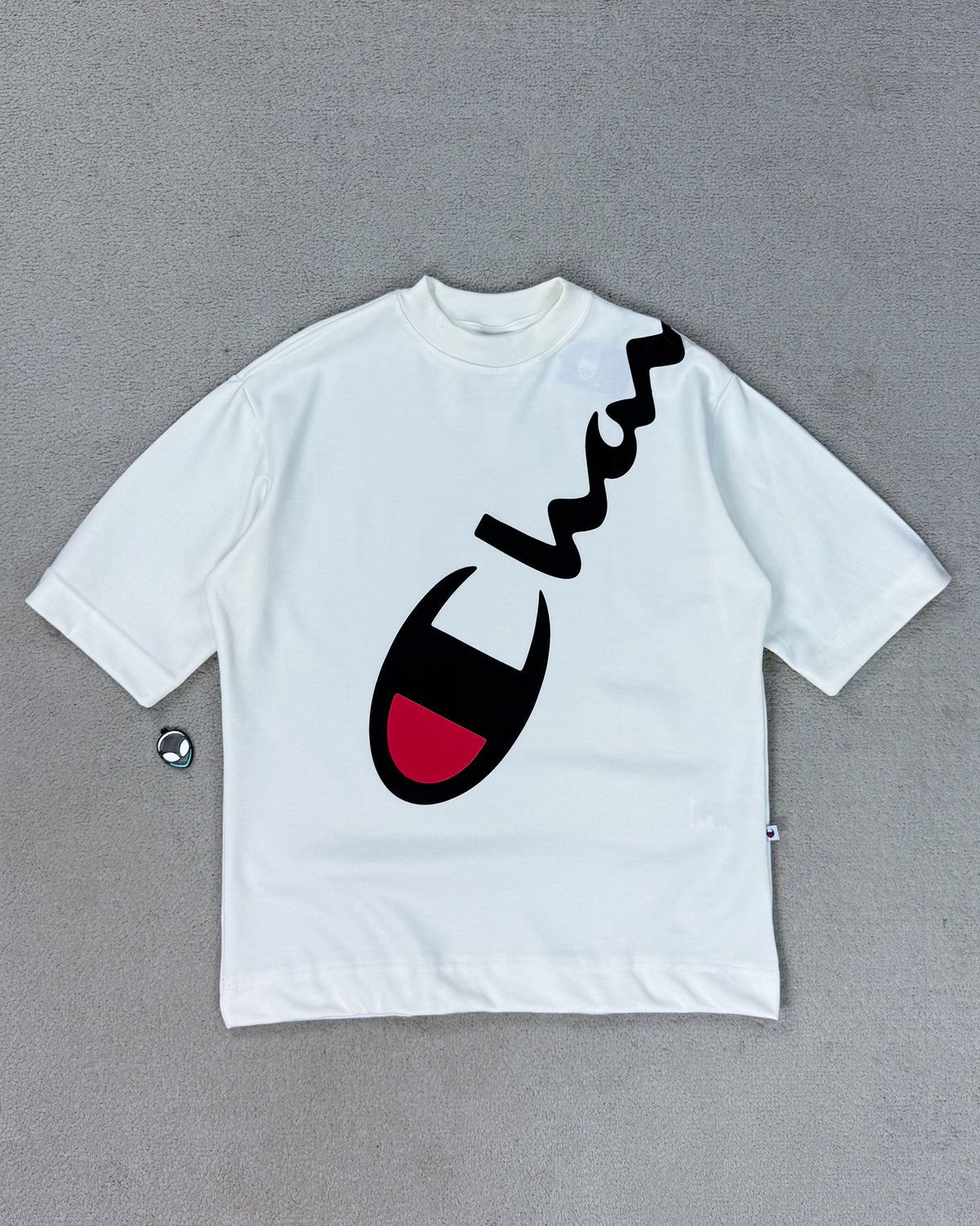 CAMISETA OVERSIZED CHAMP OFF WHITE