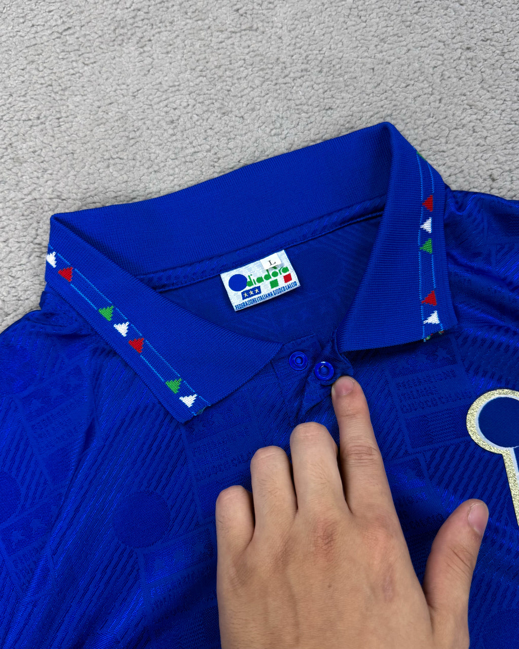 CAMISETA RETRÔ ITÁLIA R. BAGGIO 1994