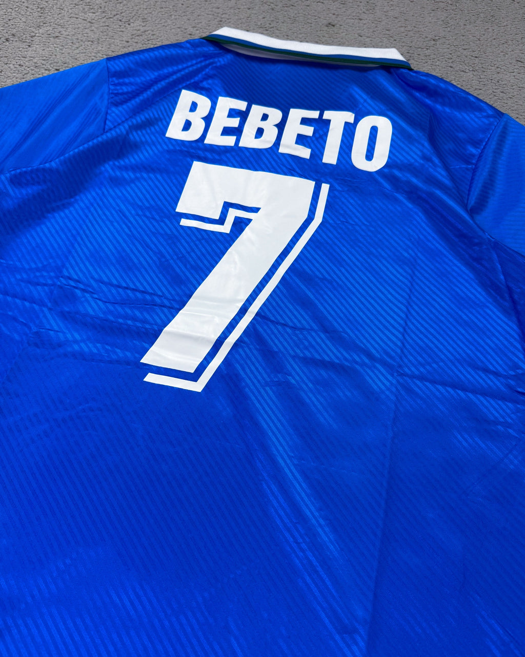 CAMISETA RETRÔ BRASIL BEBETO COPA 1994