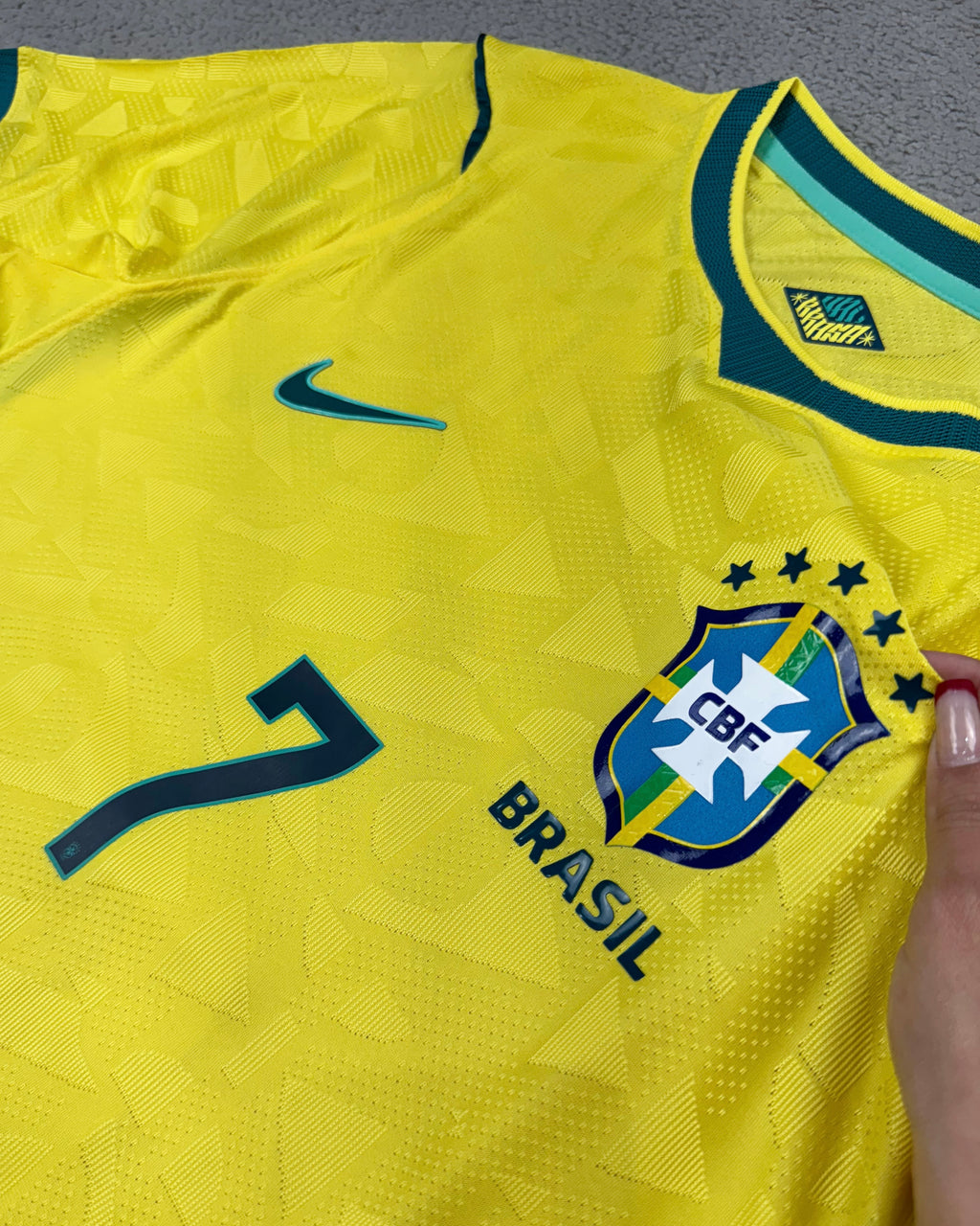 CAMISA I SELEÇÃO BRASILEIRA VINI JR 2026 - JOGADOR