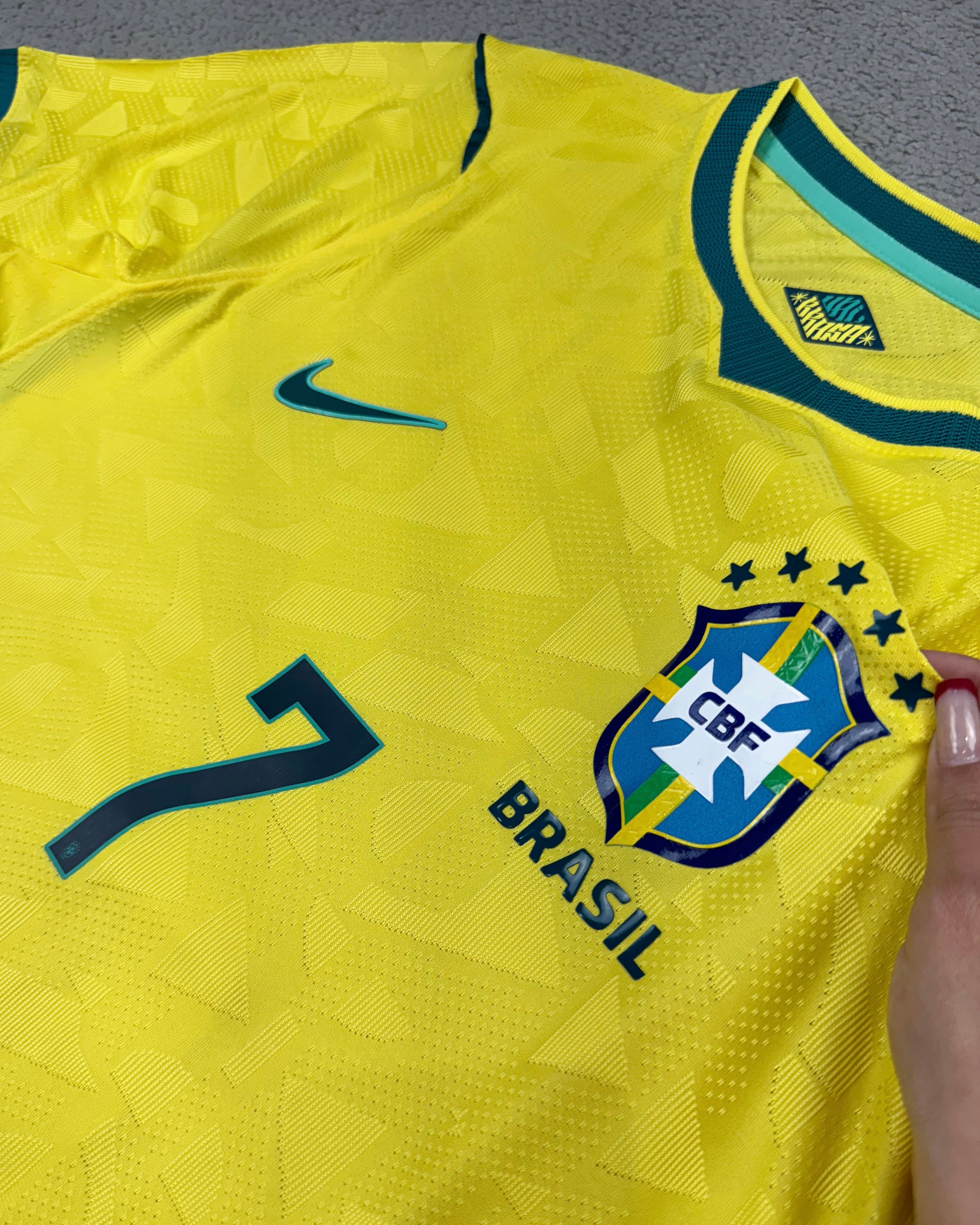 CAMISA I SELEÇÃO BRASILEIRA VINI JR 2026 - JOGADOR