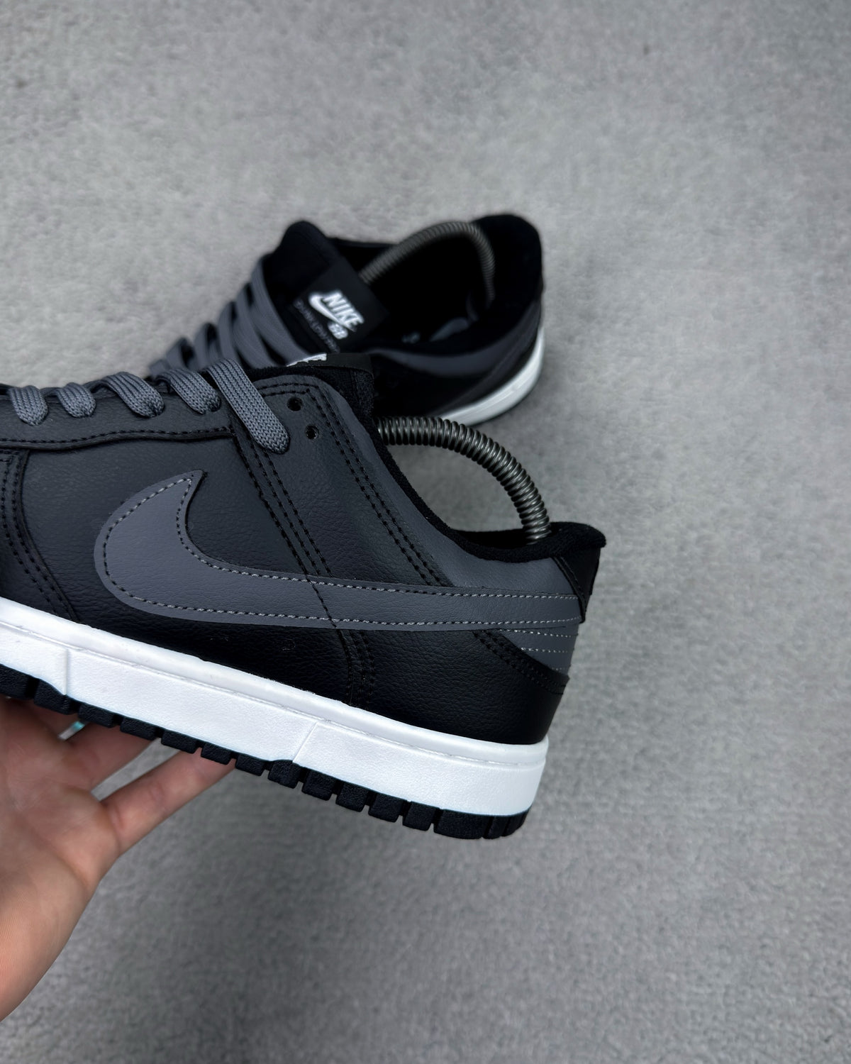 TÊNIS NK DUNK ALL BLACK/GRAY
