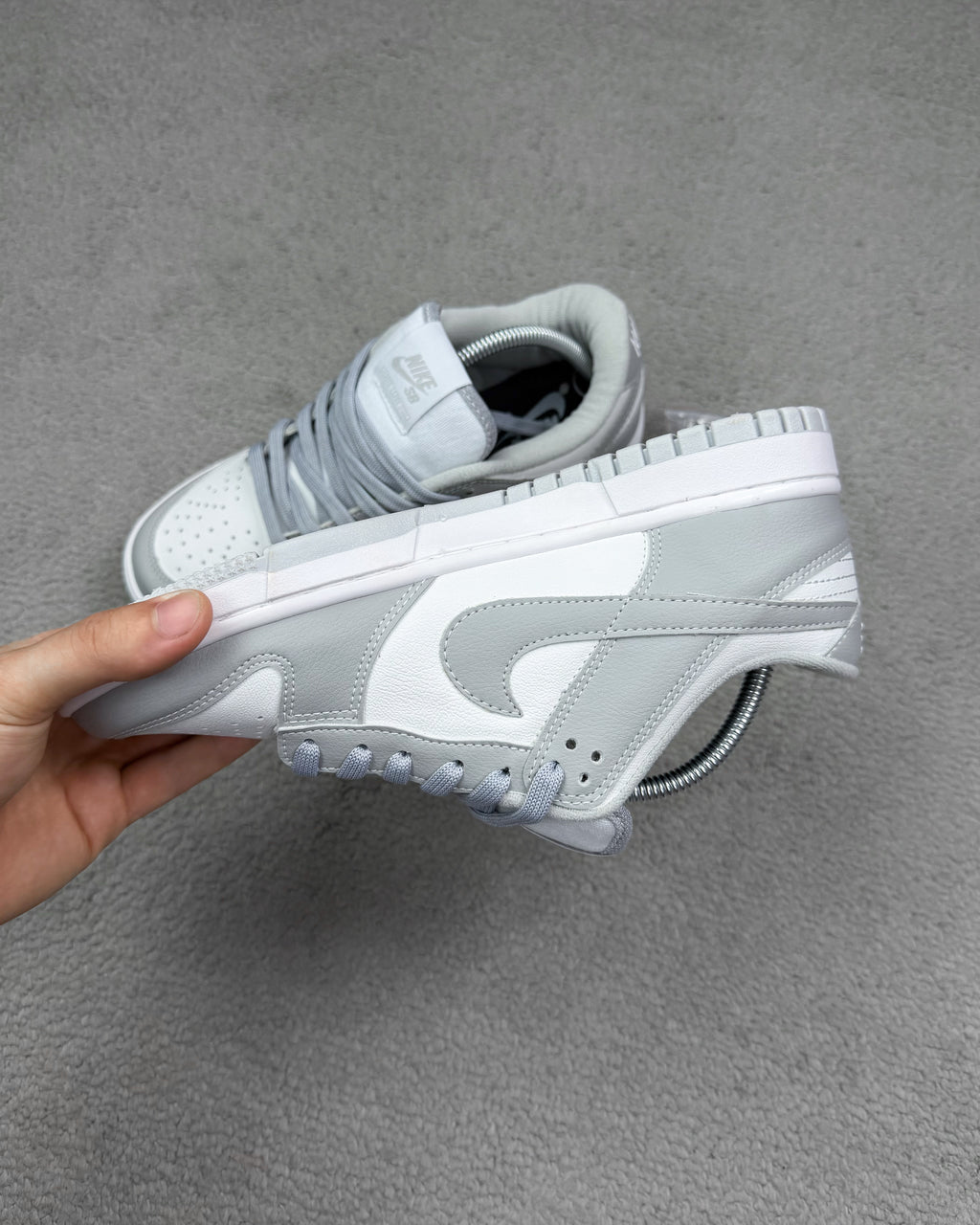 TÊNIS NK DUNK GREY FOG