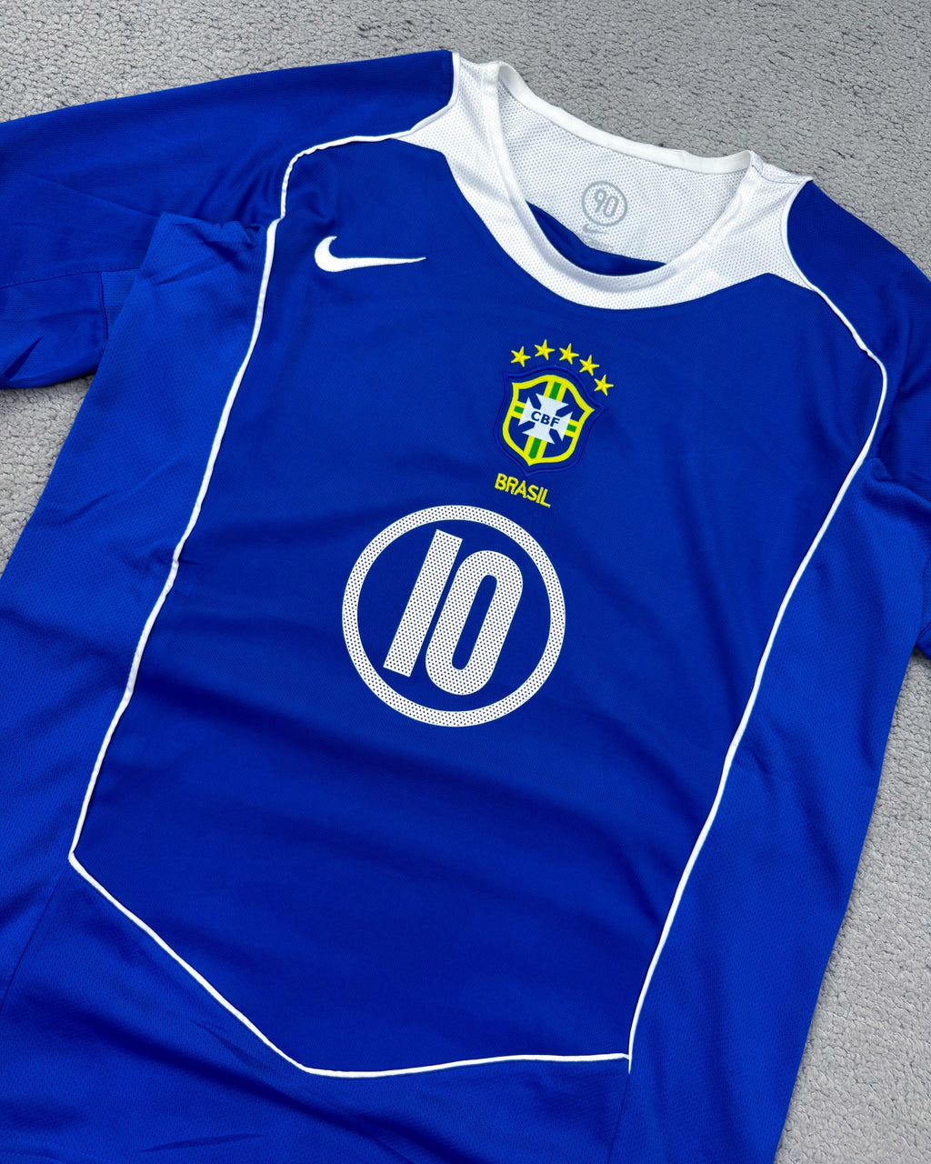 CAMISETA BRASIL RONALDINHO 2004/2005