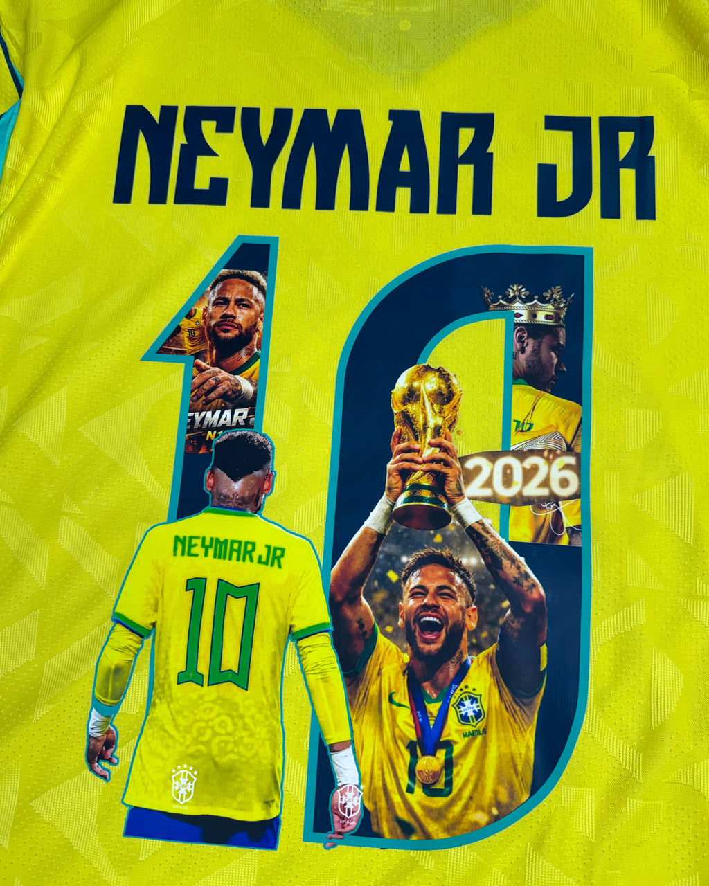 CAMISETA SELEÇÃO BRASILEIRA 2026 NEYMAR
