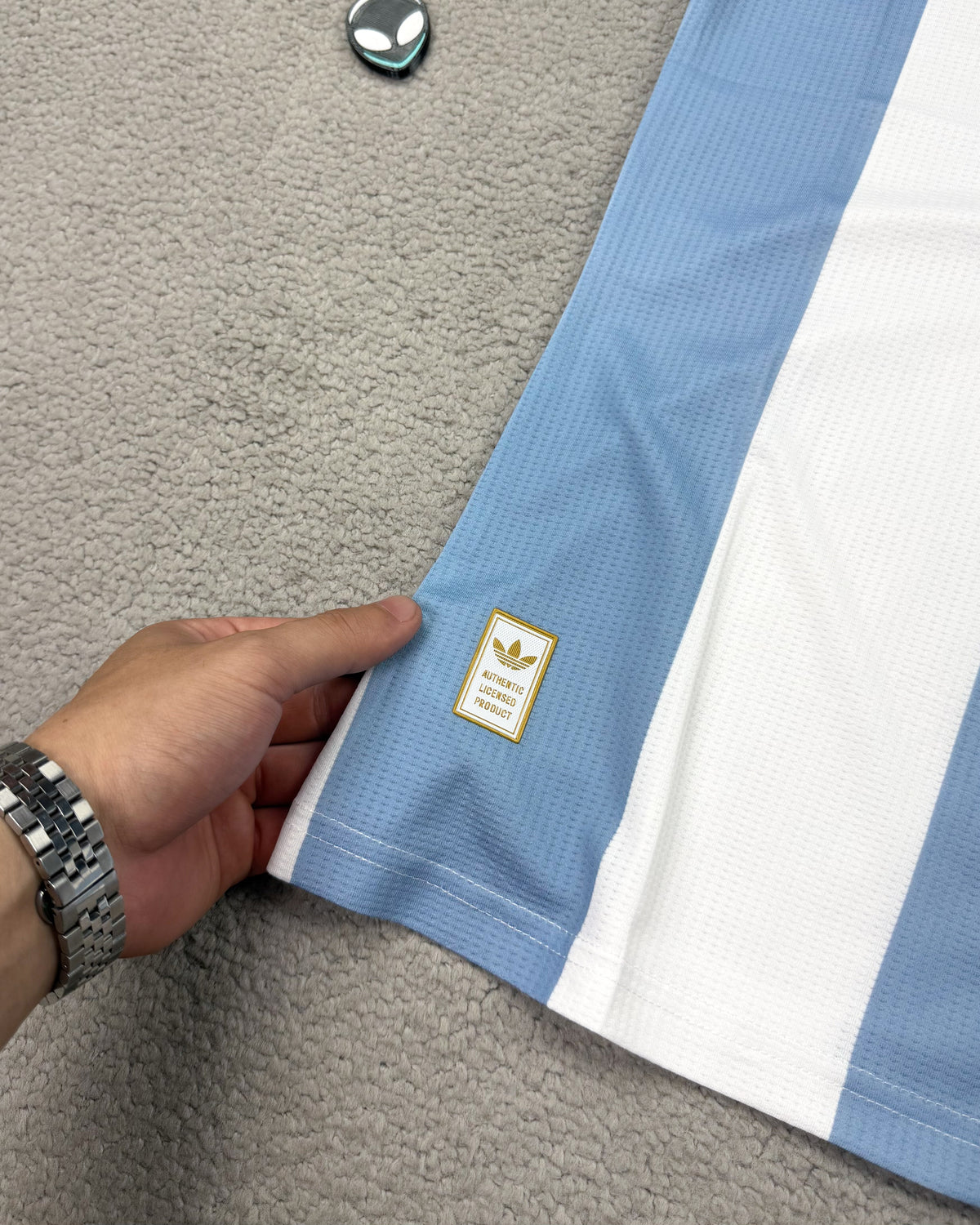 CAMISETA RETRÔ ARGENTINA COMEMORATIVA 50 ANOS
