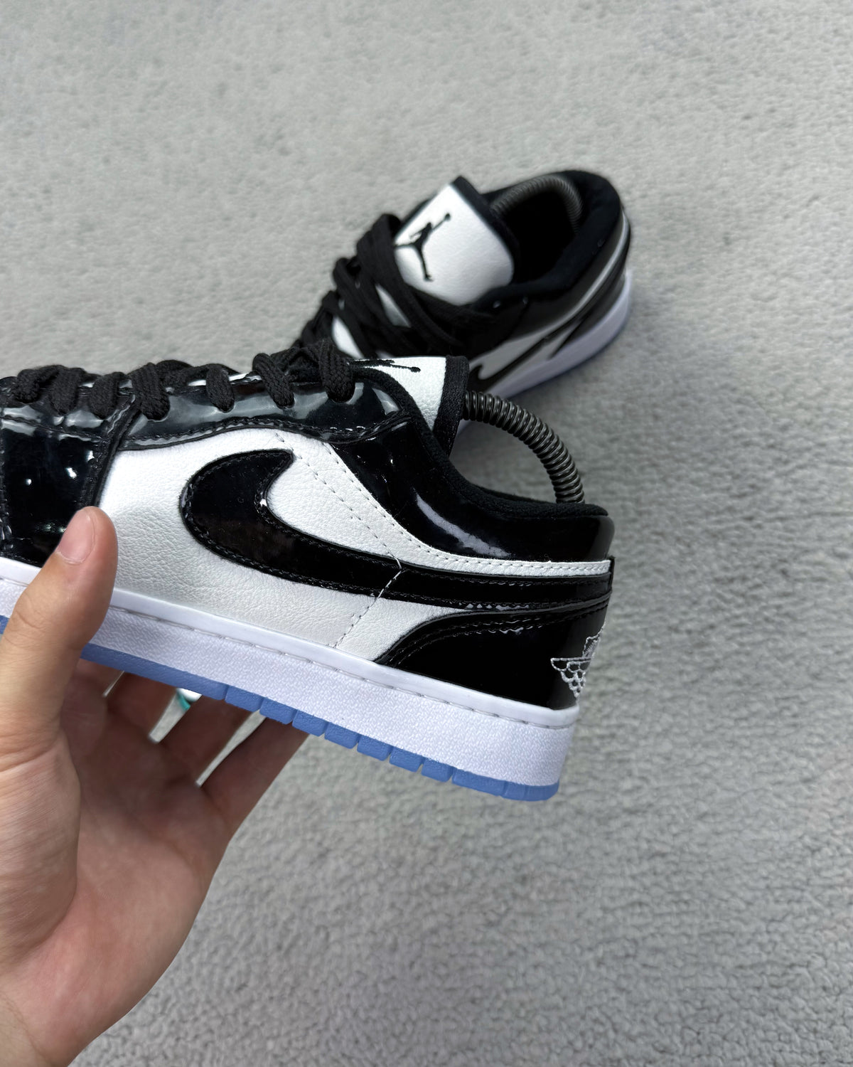 TÊNIS NK DUNK AIR JORDAN VERNIZ