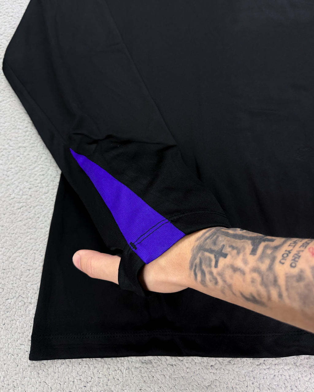 CONJUNTO TREINO BARCELONA PRETO/ROXO