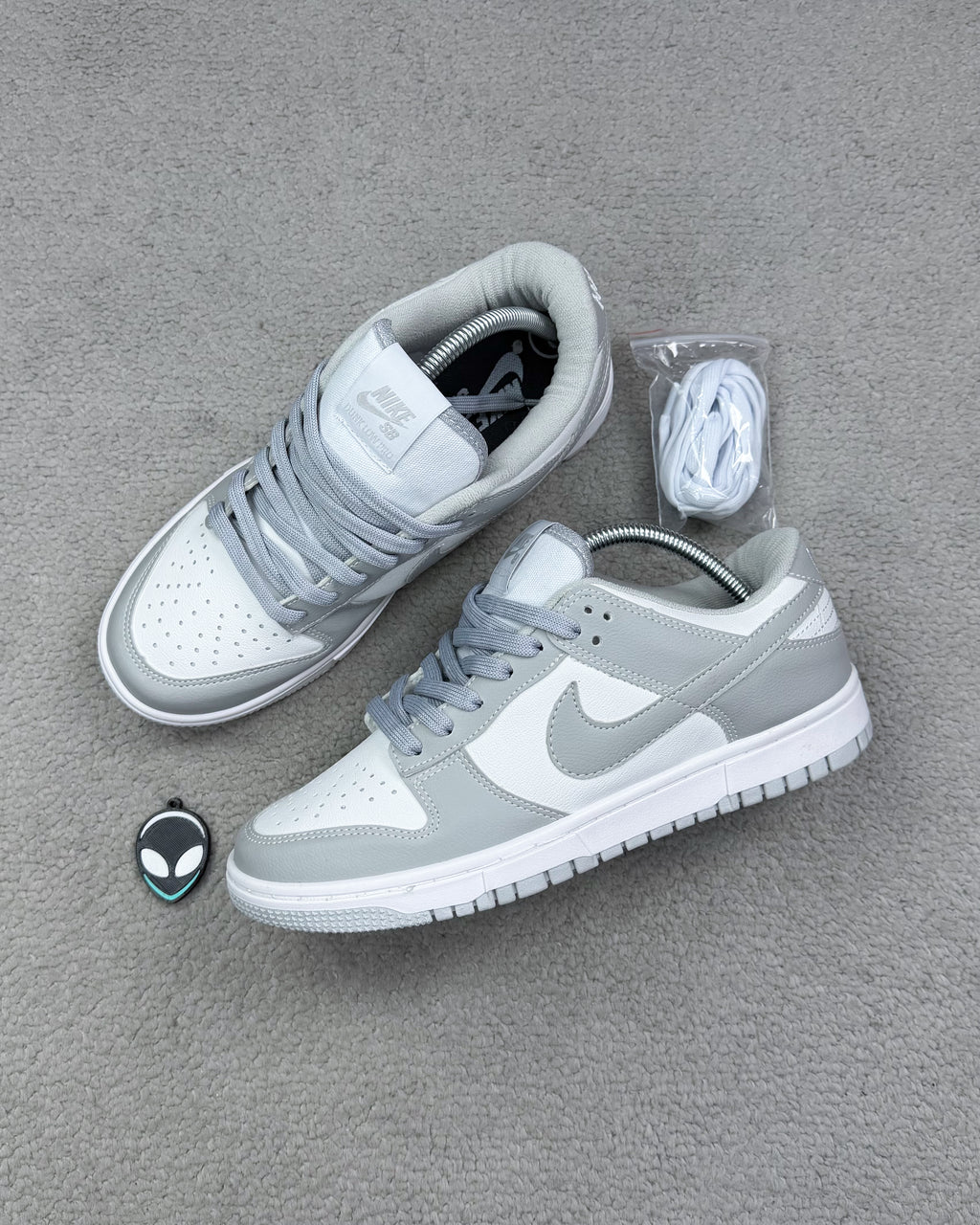 TÊNIS NK DUNK GREY FOG